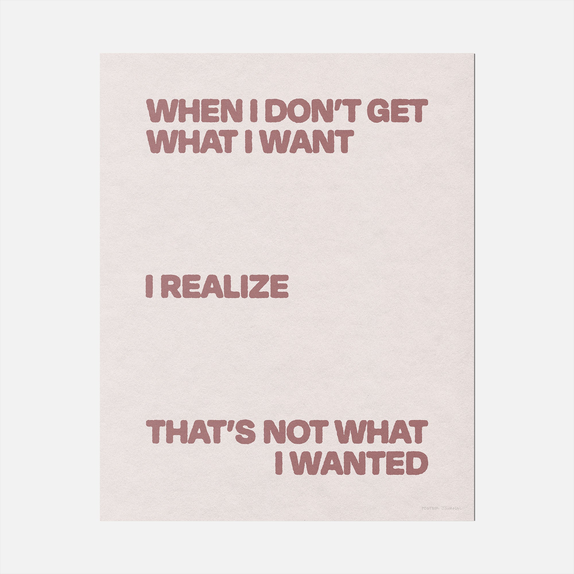 WANTED PRINT
