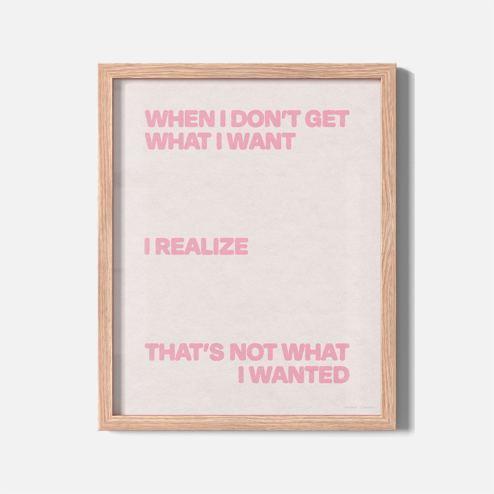 WANTED PRINT