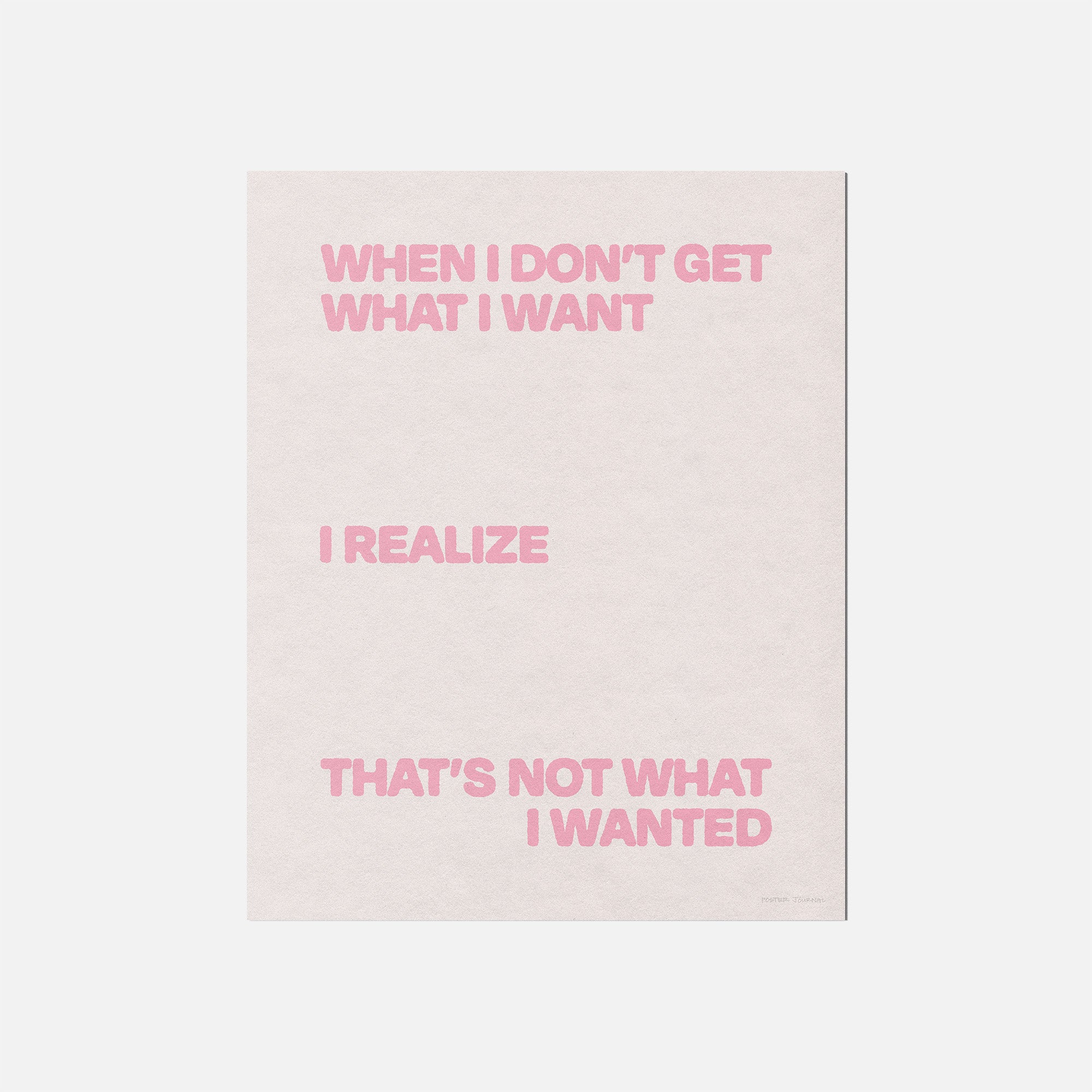 WANTED PRINT