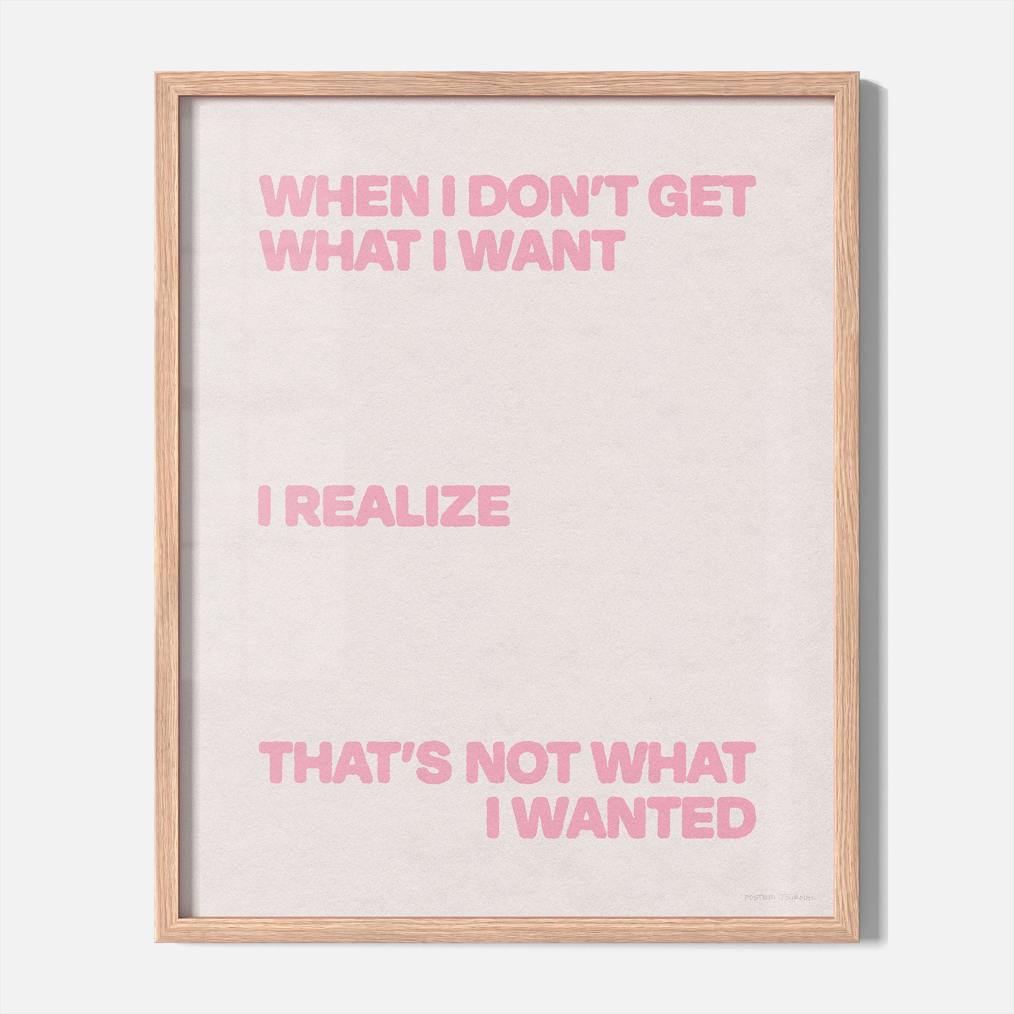 WANTED PRINT