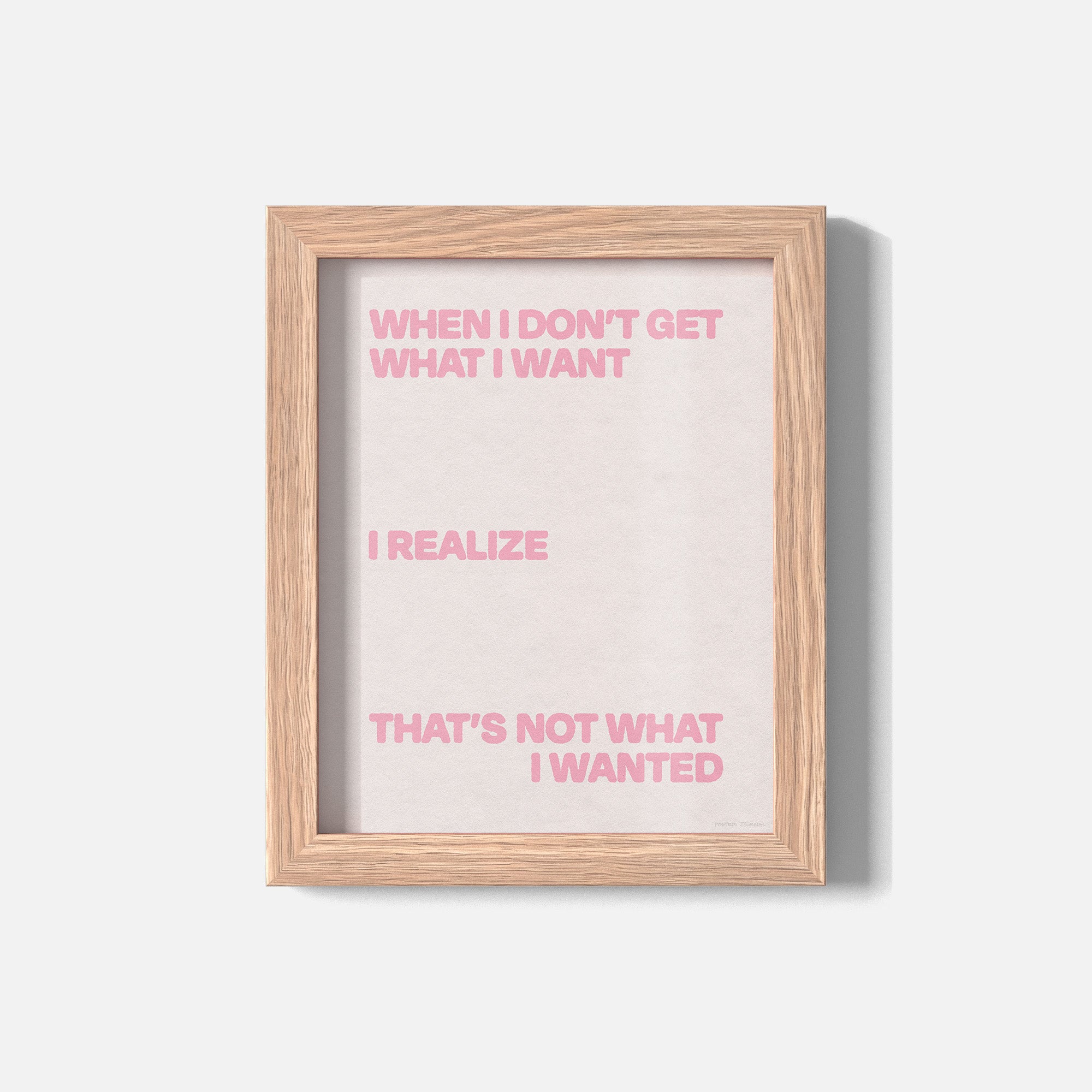 WANTED PRINT