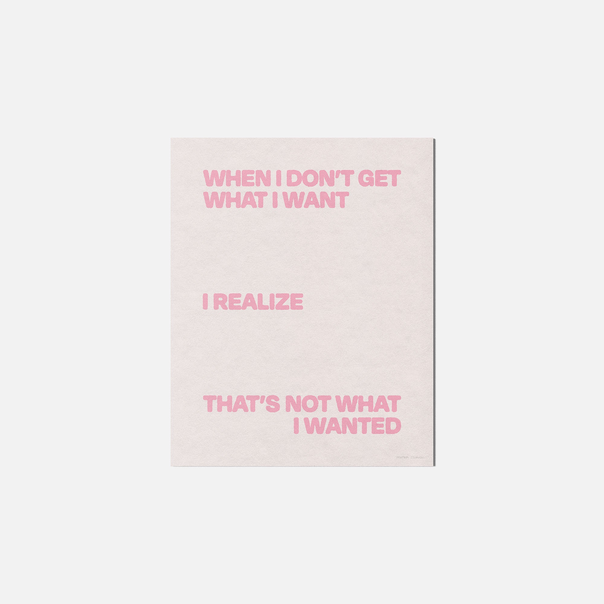 WANTED PRINT