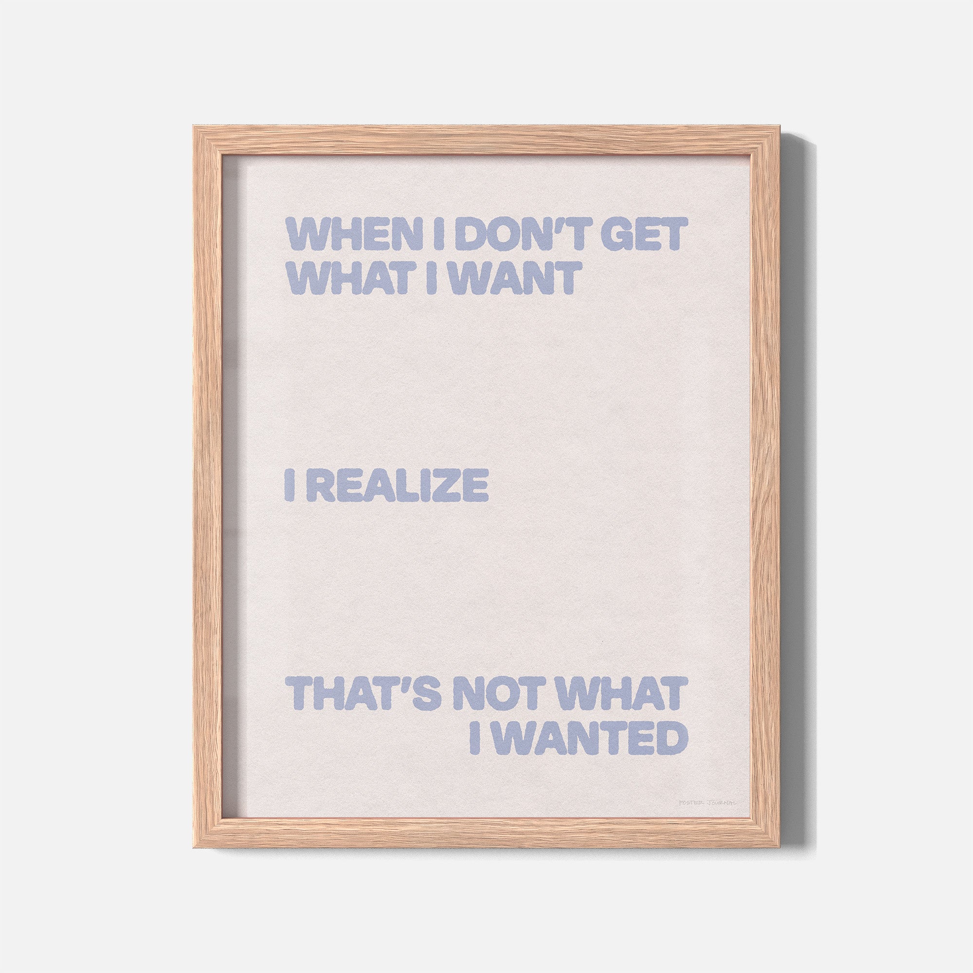 WANTED PRINT