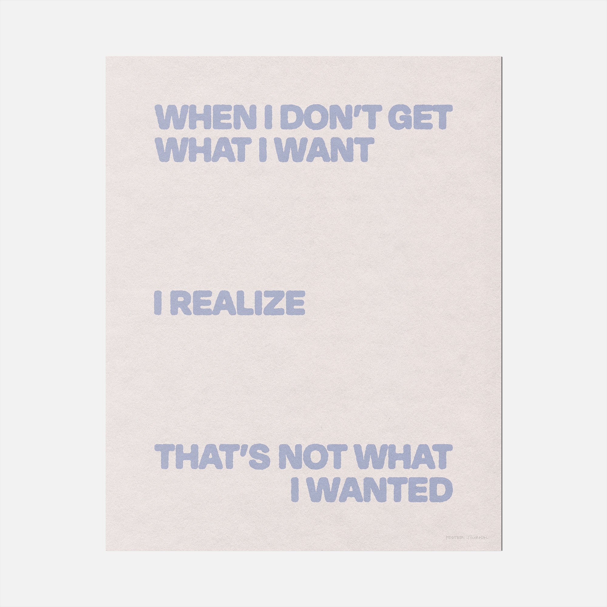 WANTED PRINT