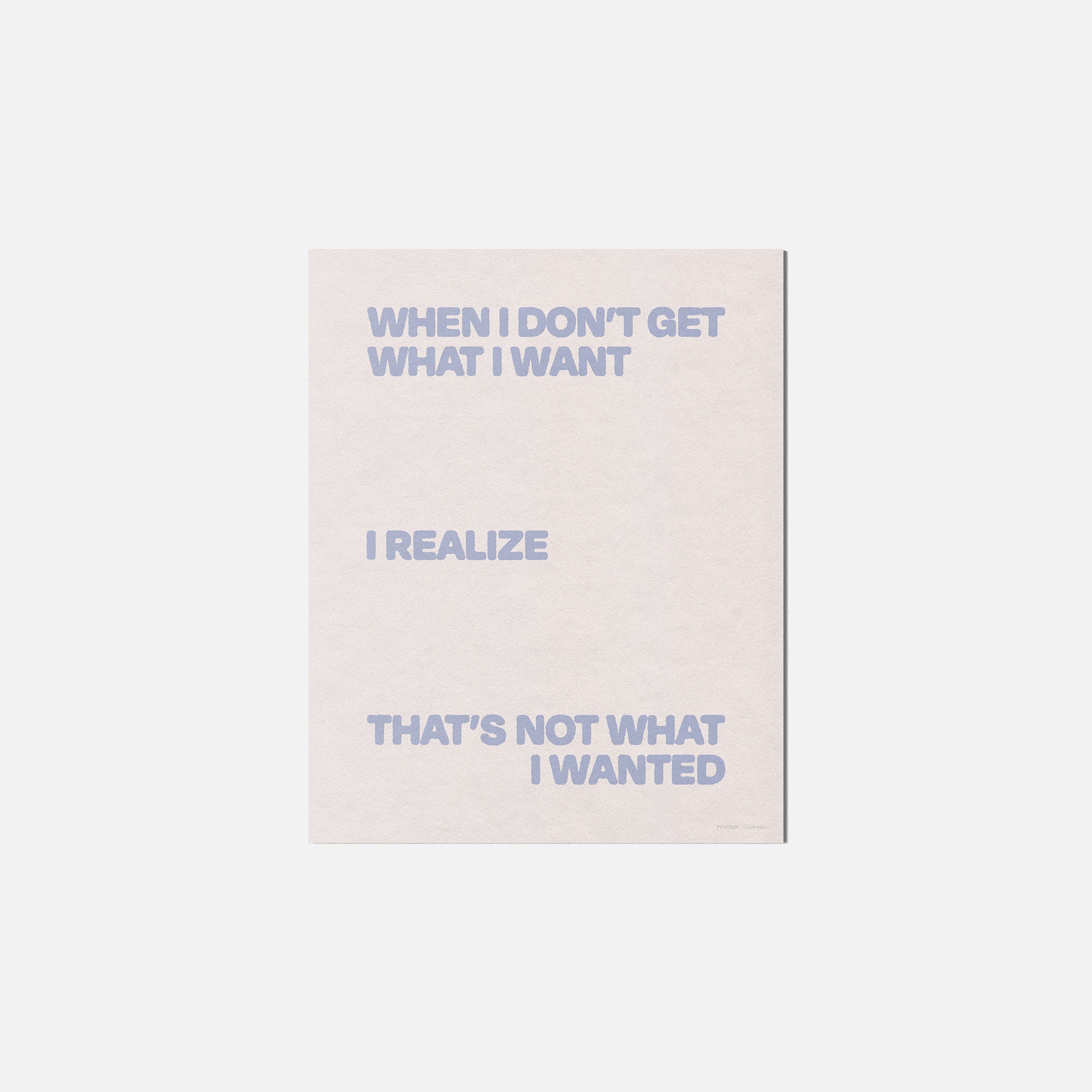 WANTED PRINT