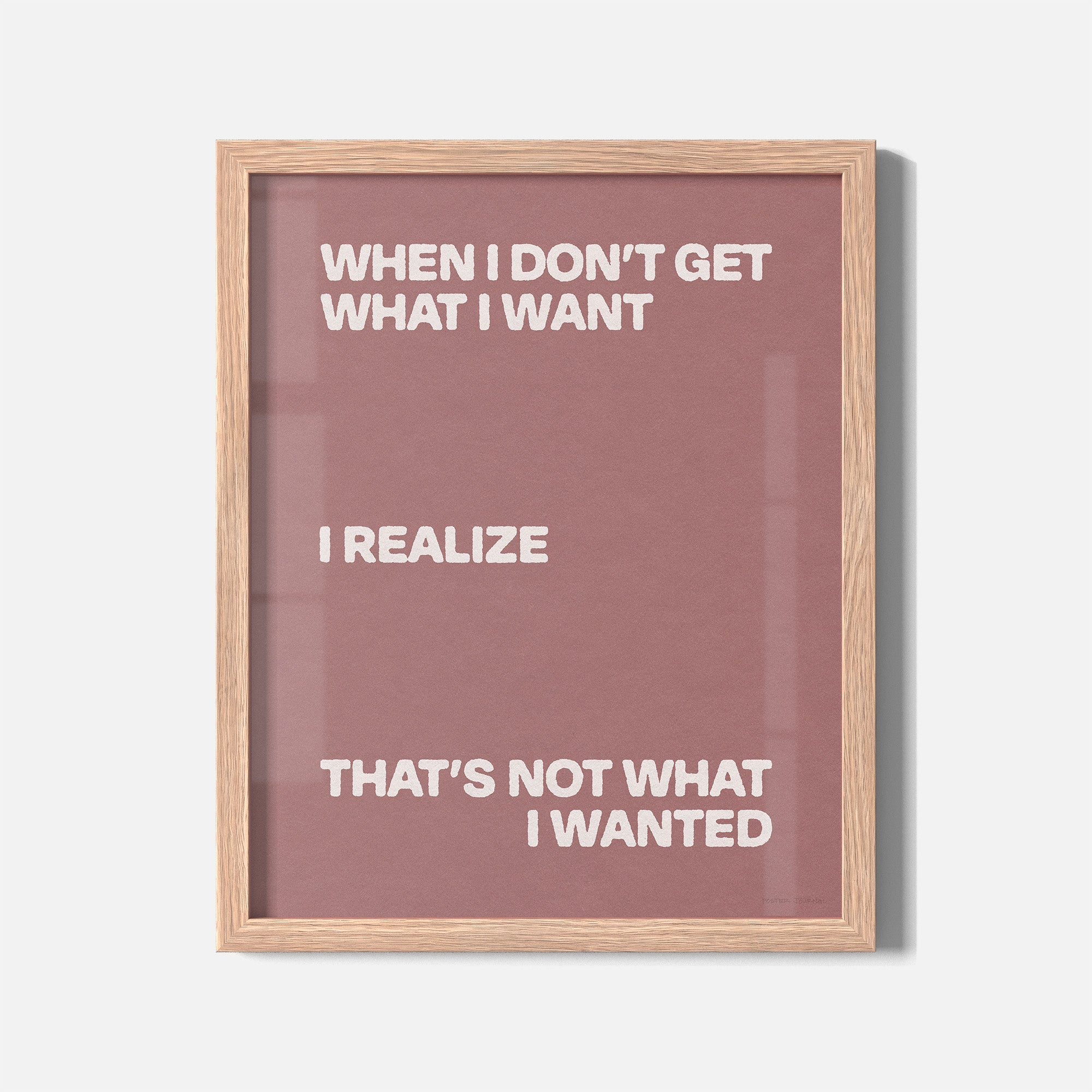 WANTED PRINT