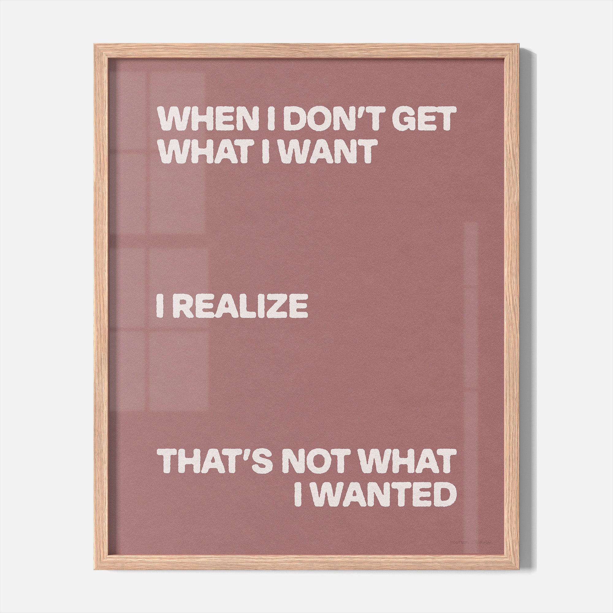 WANTED PRINT