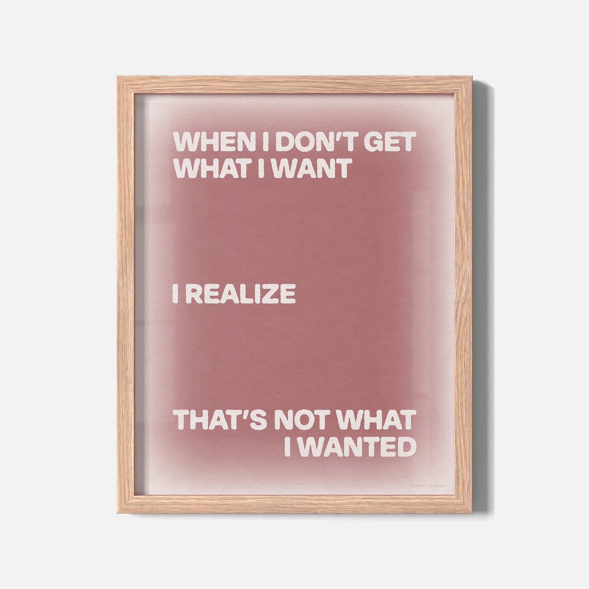 WANTED PRINT