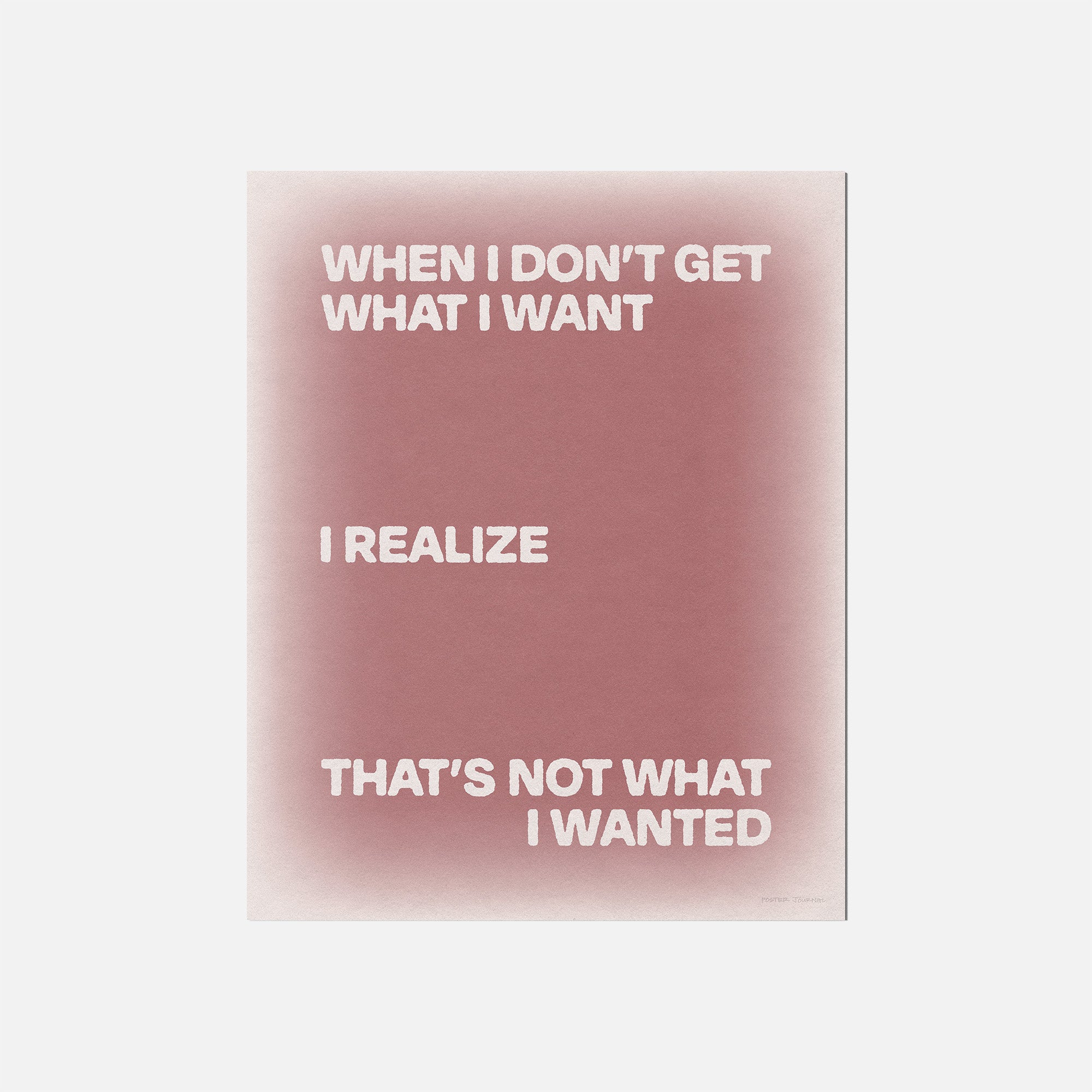 WANTED PRINT