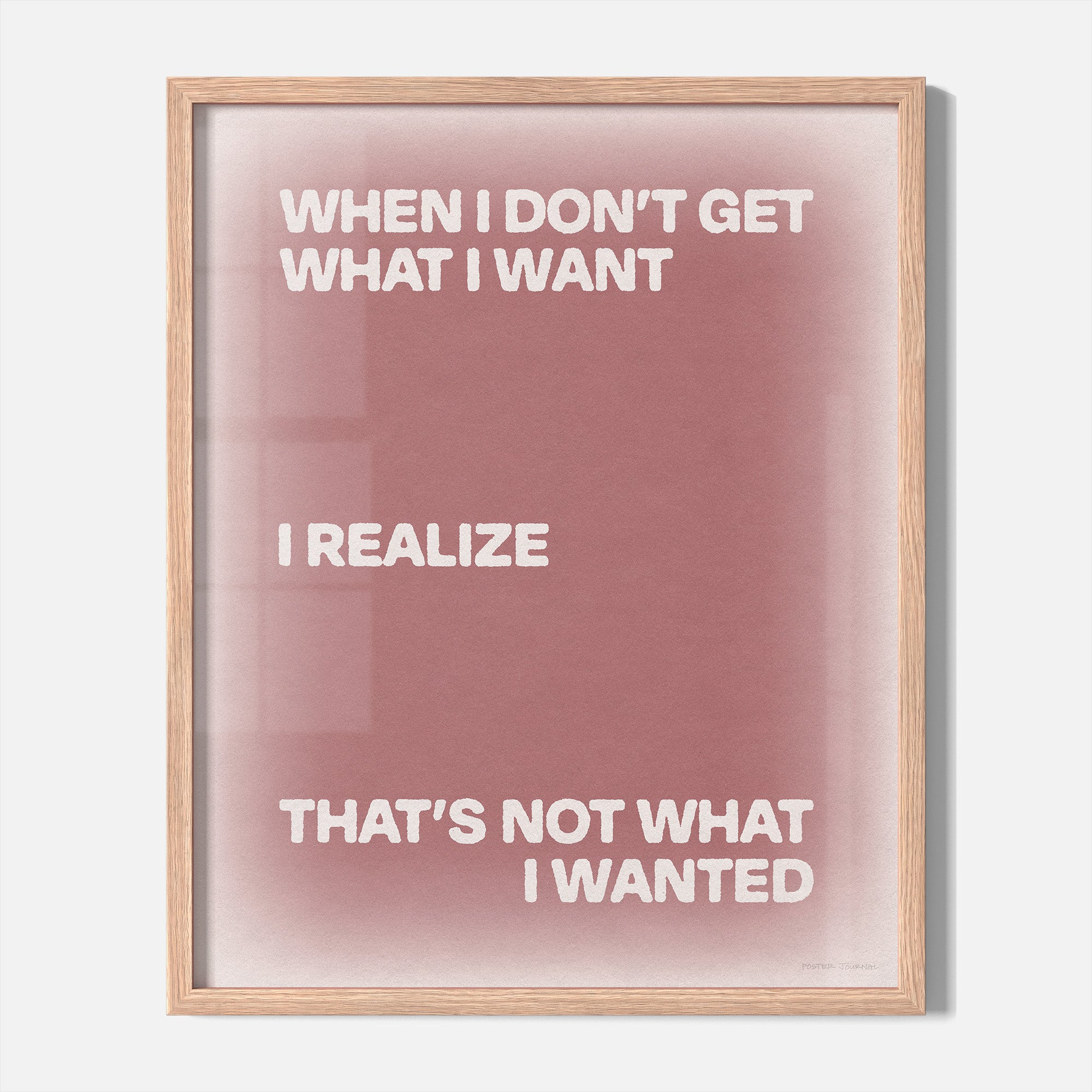 WANTED PRINT