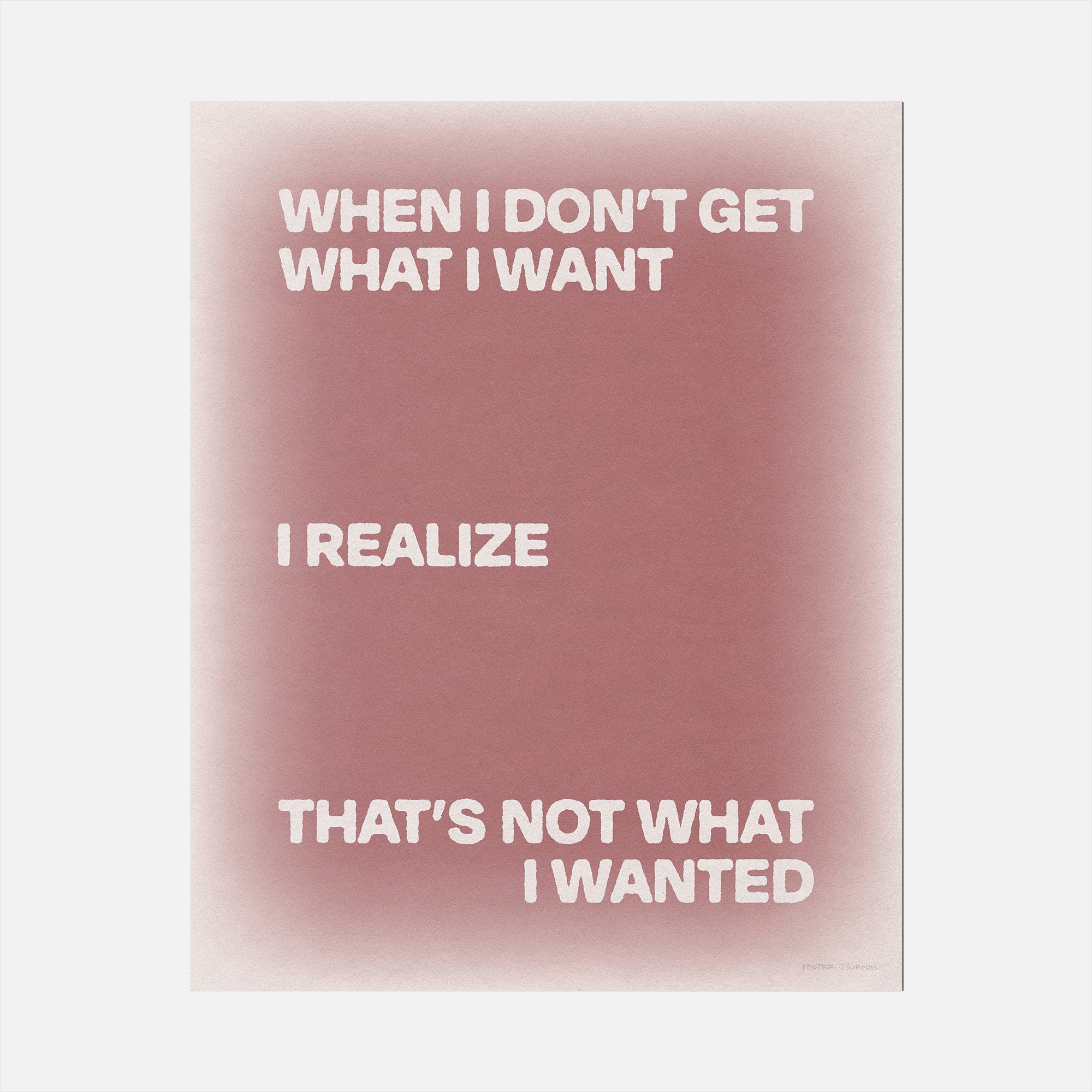 WANTED PRINT