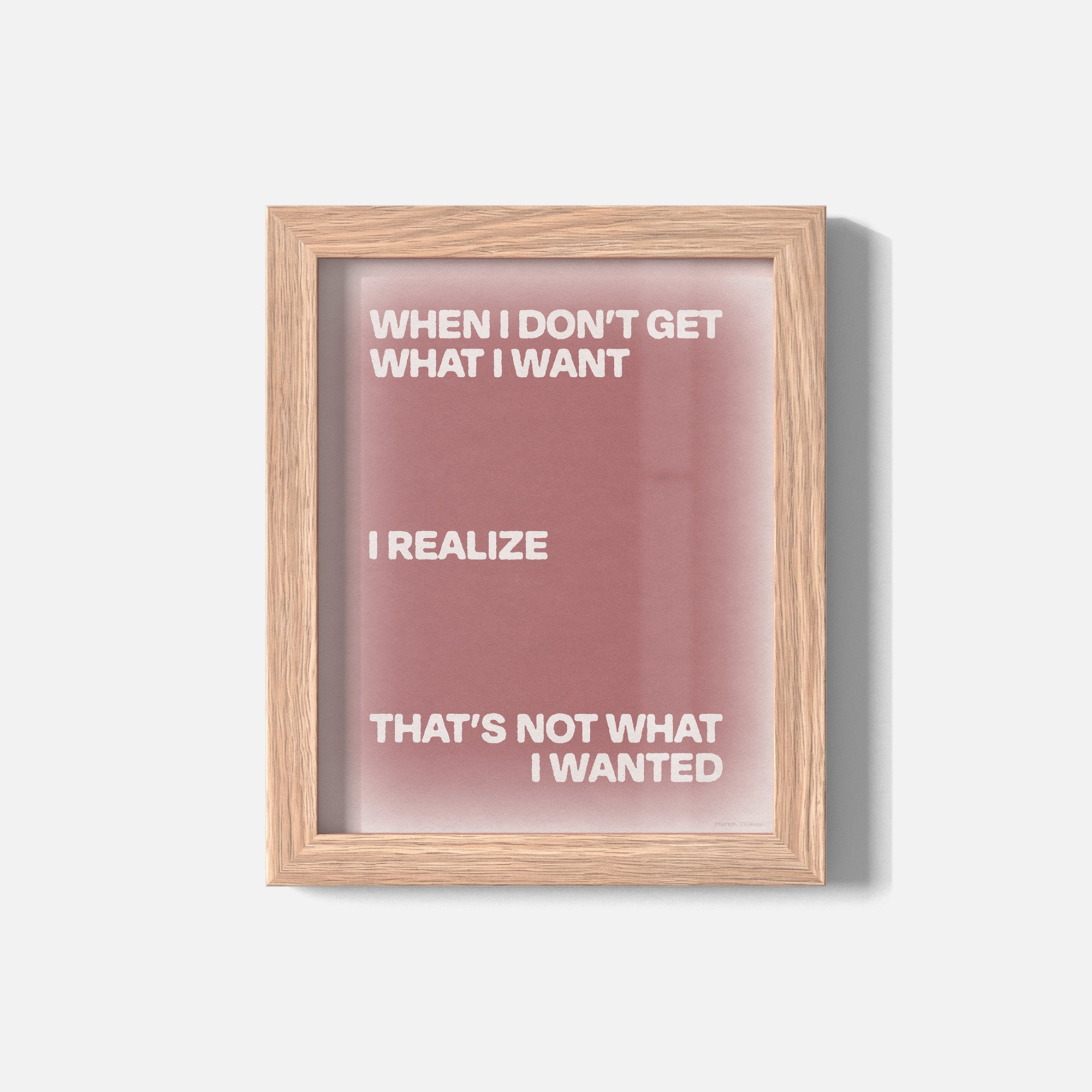 WANTED PRINT
