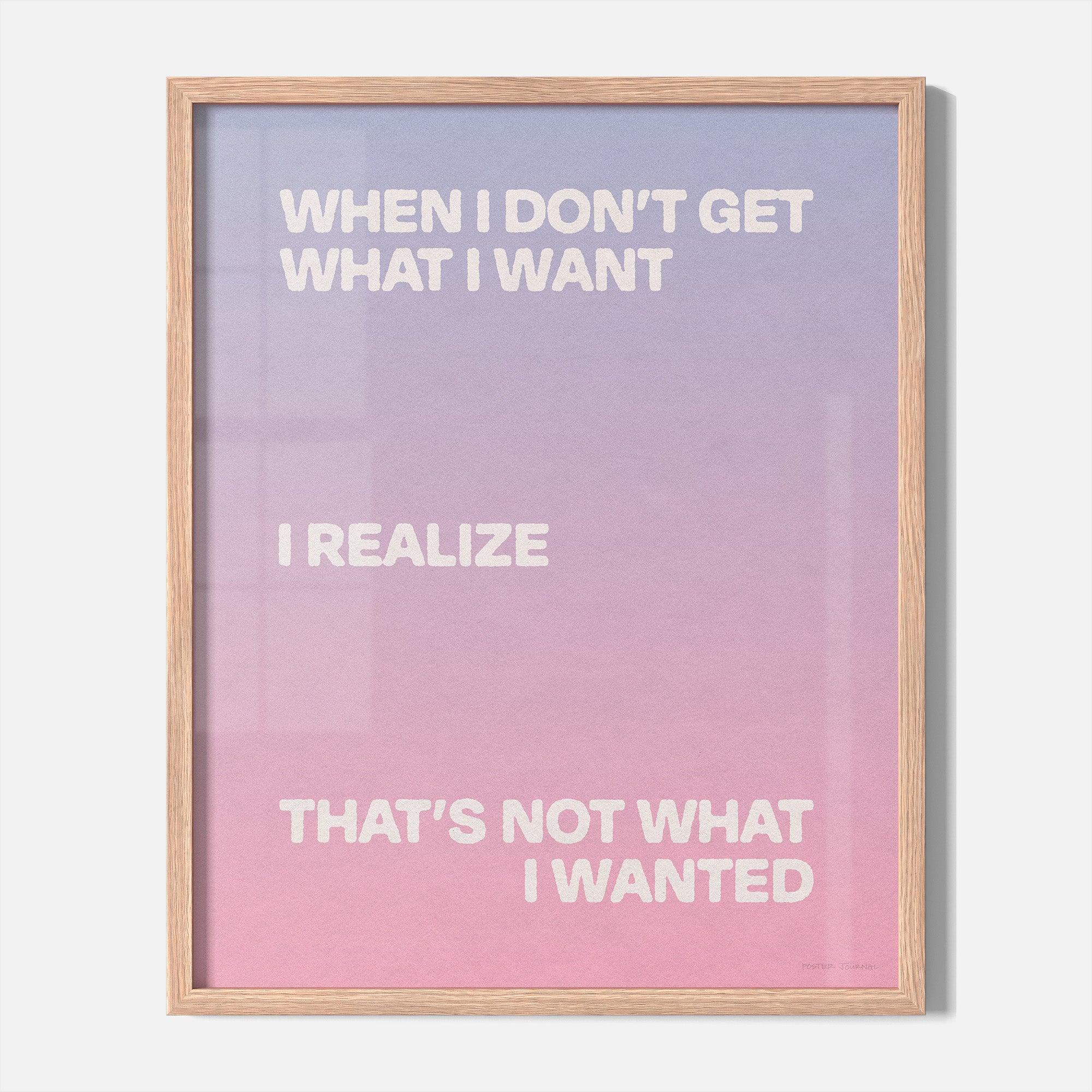 WANTED PRINT