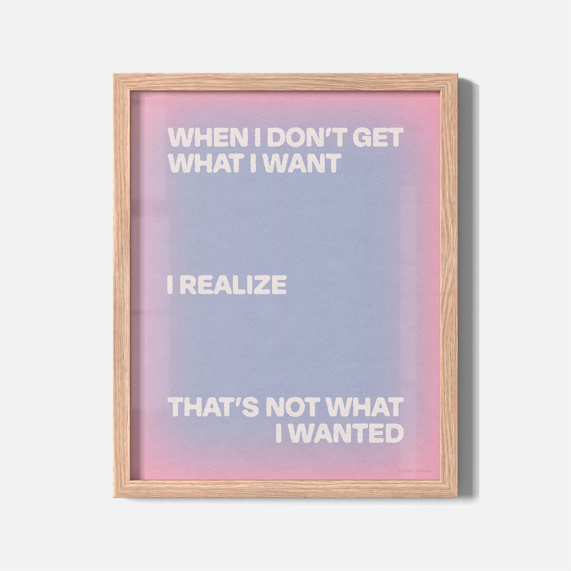 WANTED PRINT