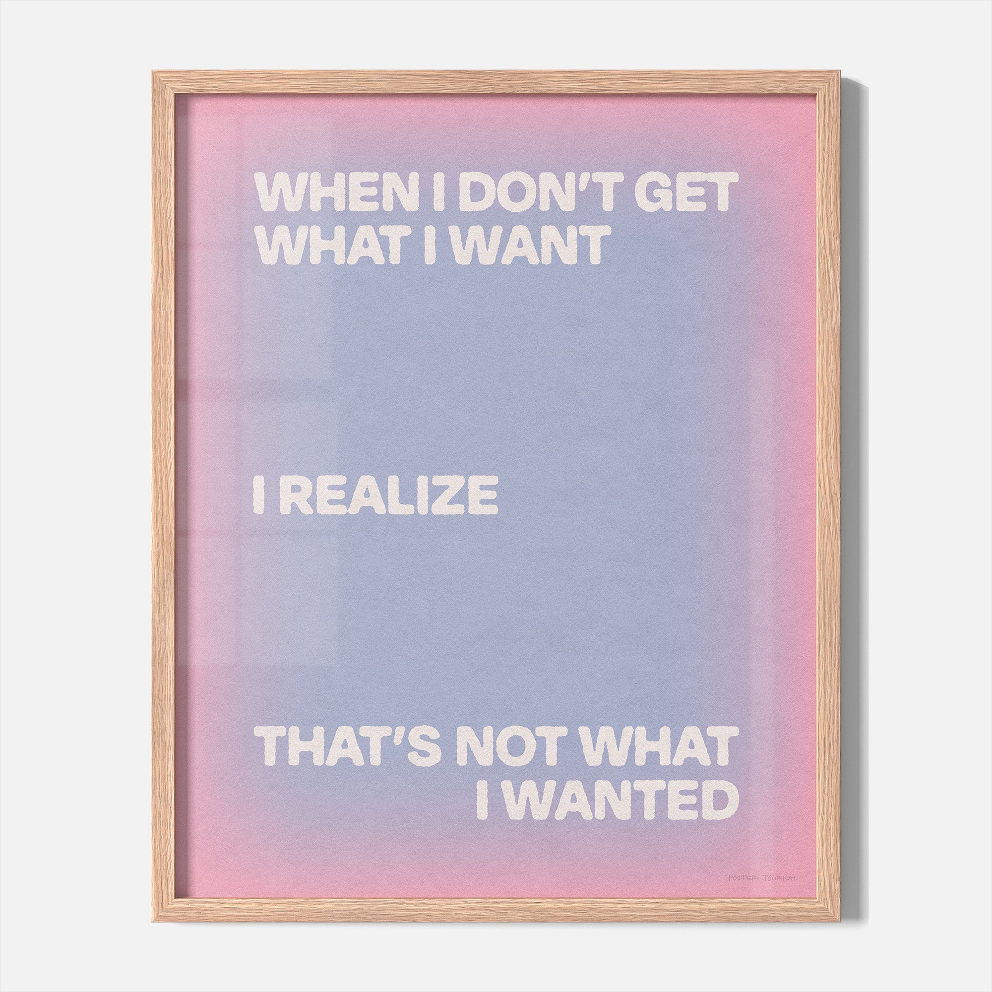 WANTED PRINT