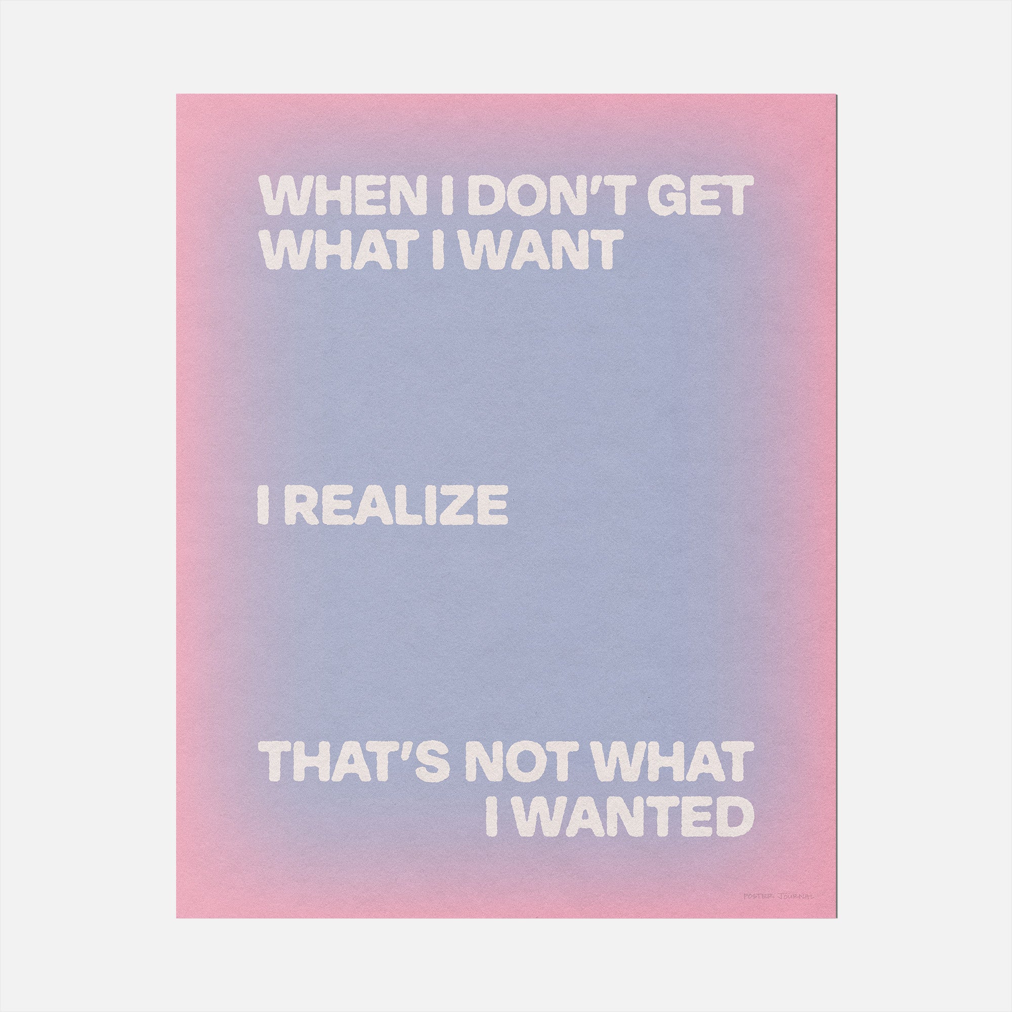 WANTED PRINT