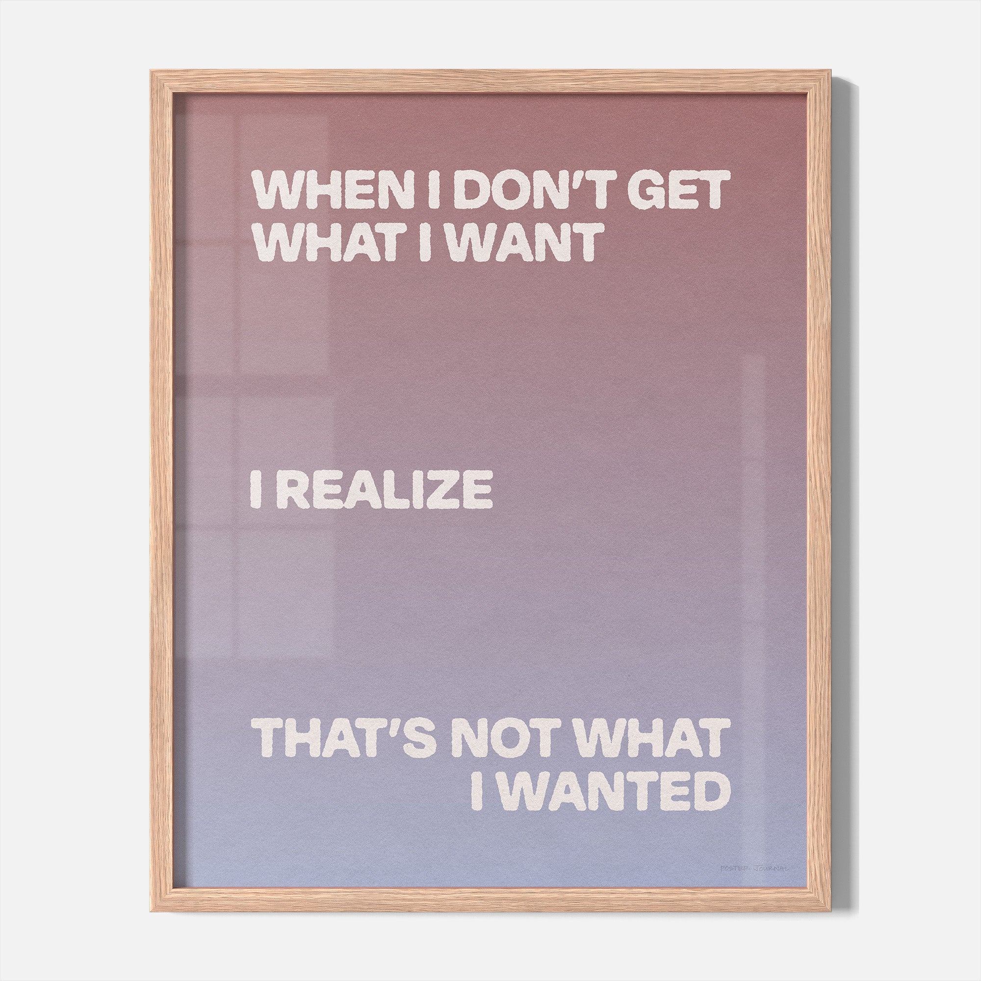 WANTED PRINT
