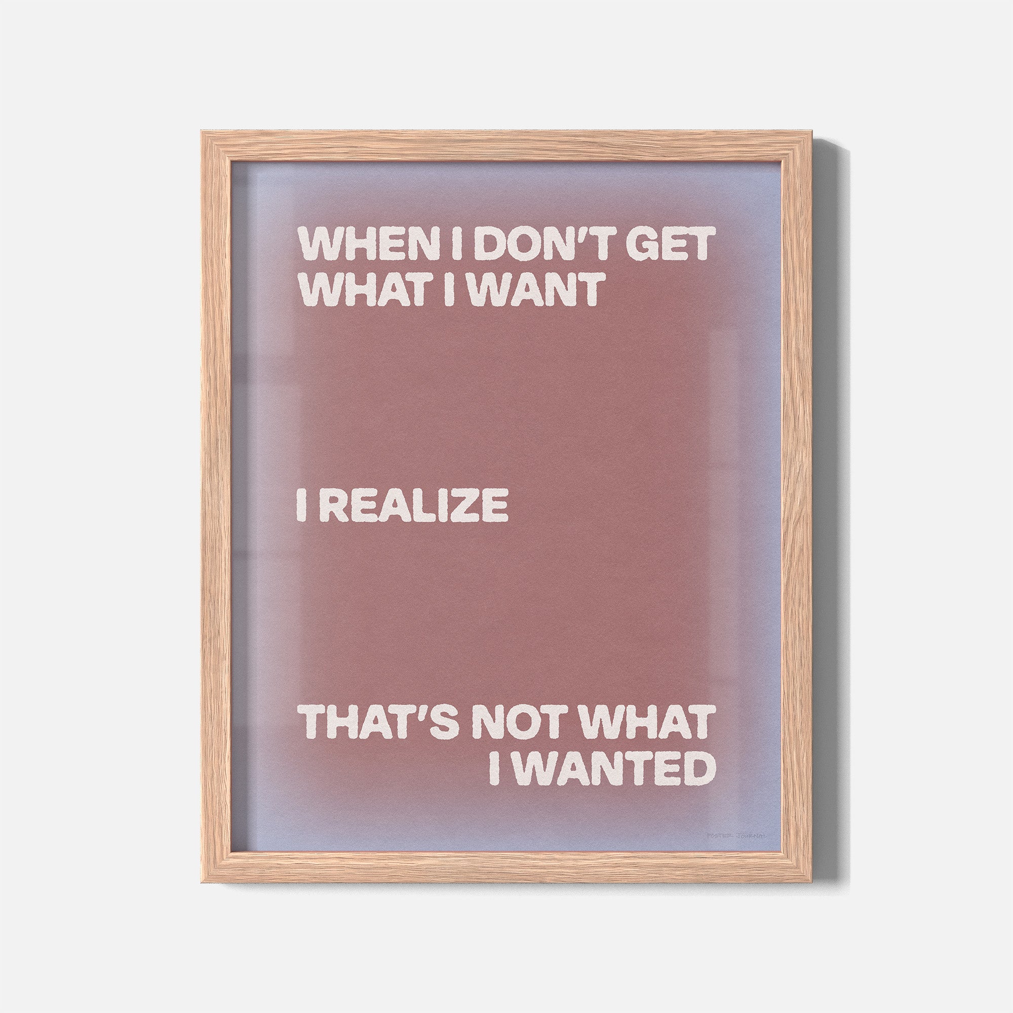 WANTED PRINT