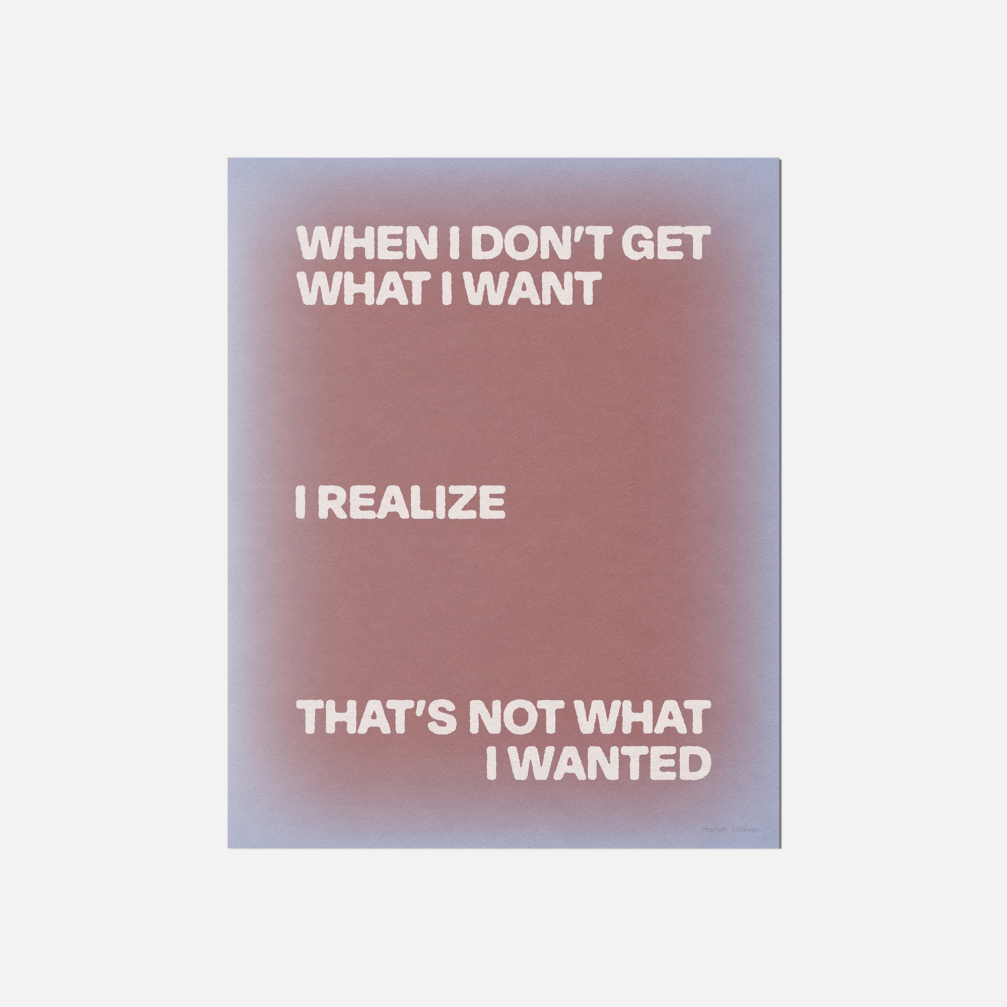 WANTED PRINT