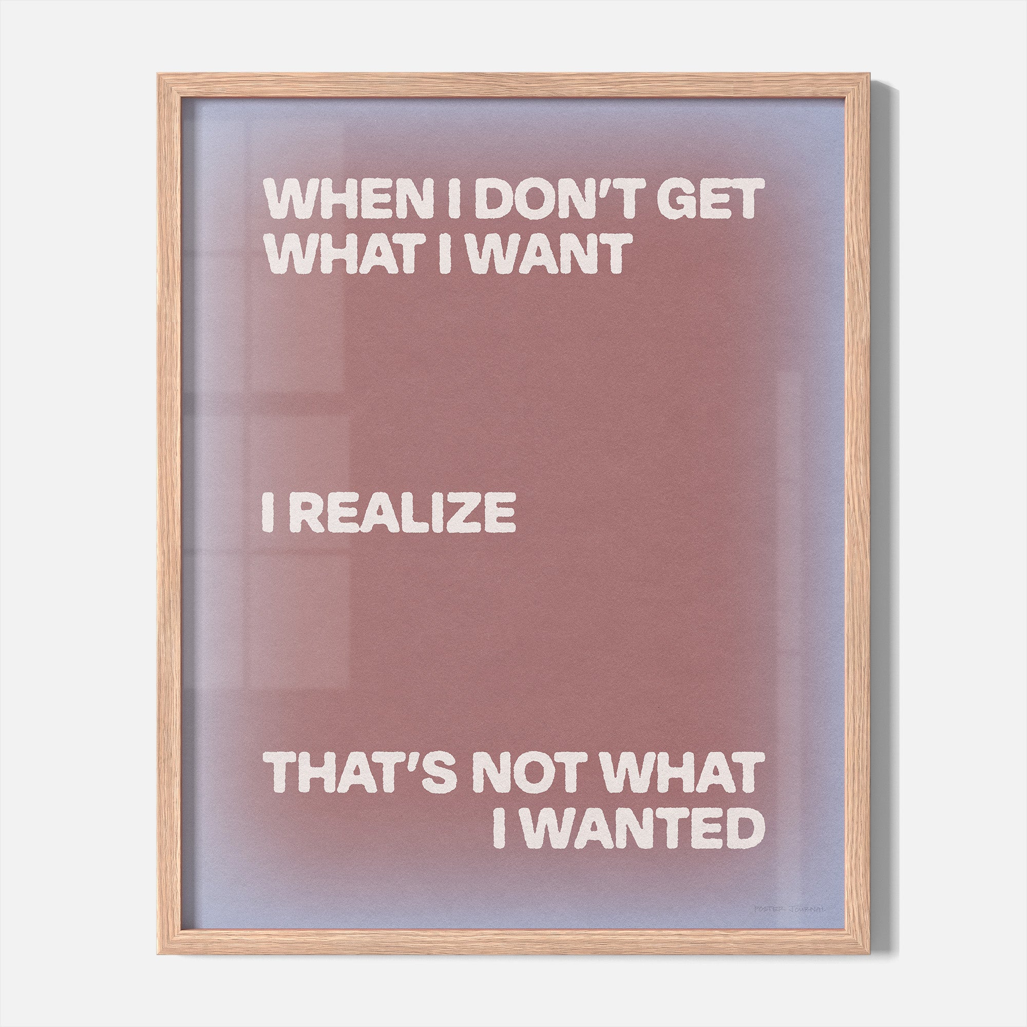 WANTED PRINT