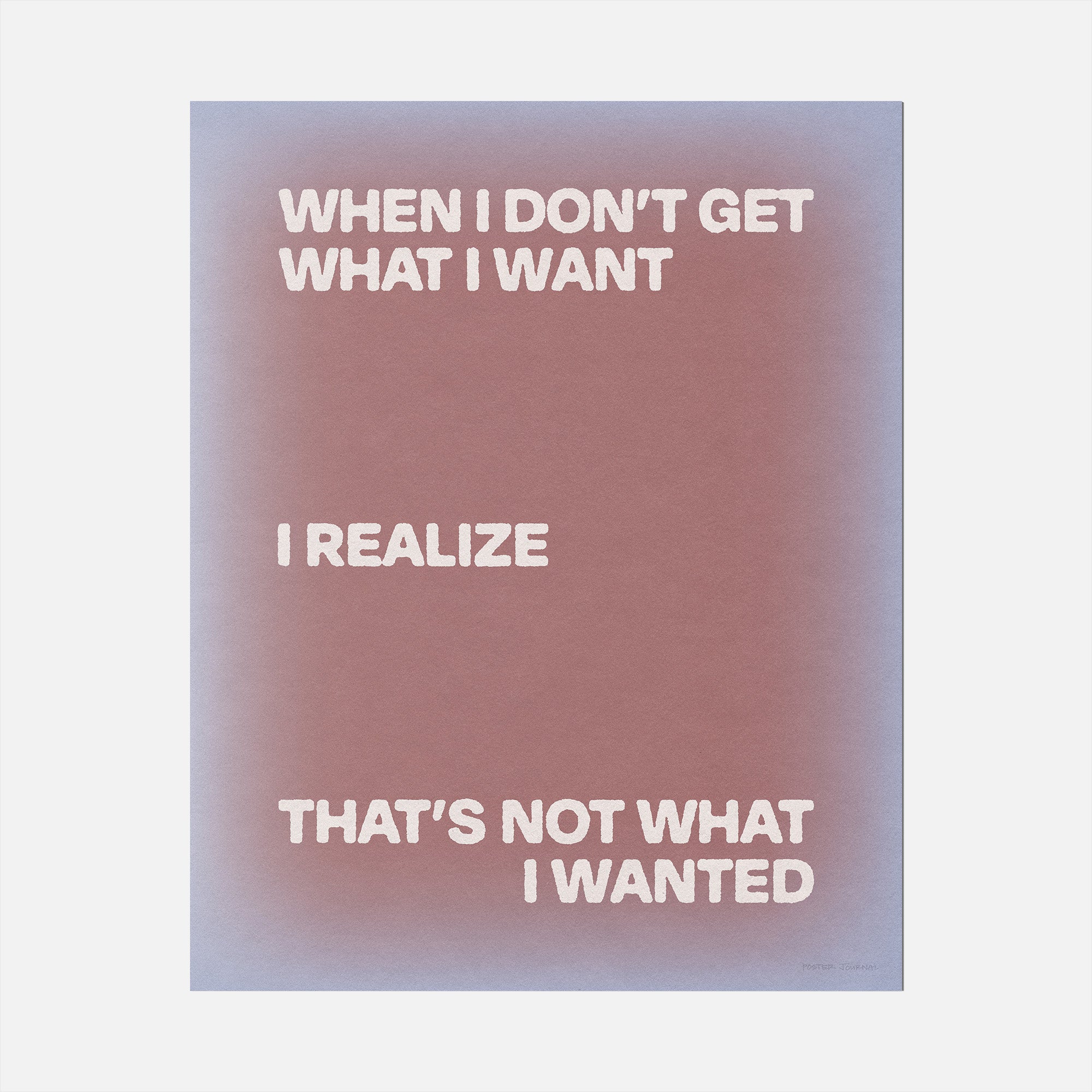 WANTED PRINT