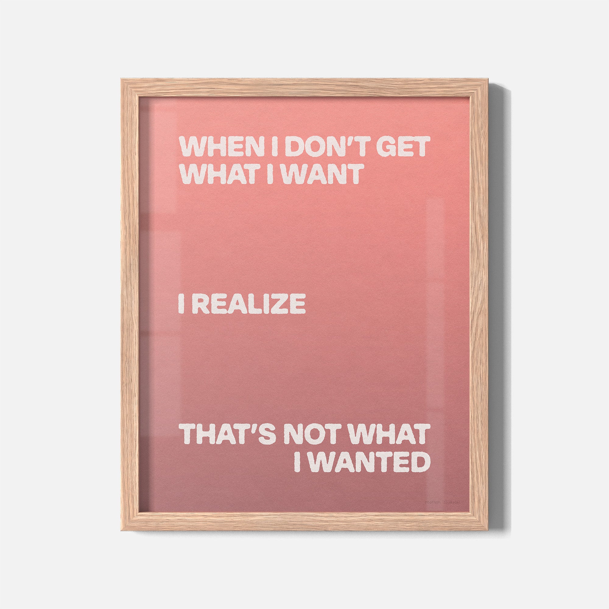 WANTED PRINT