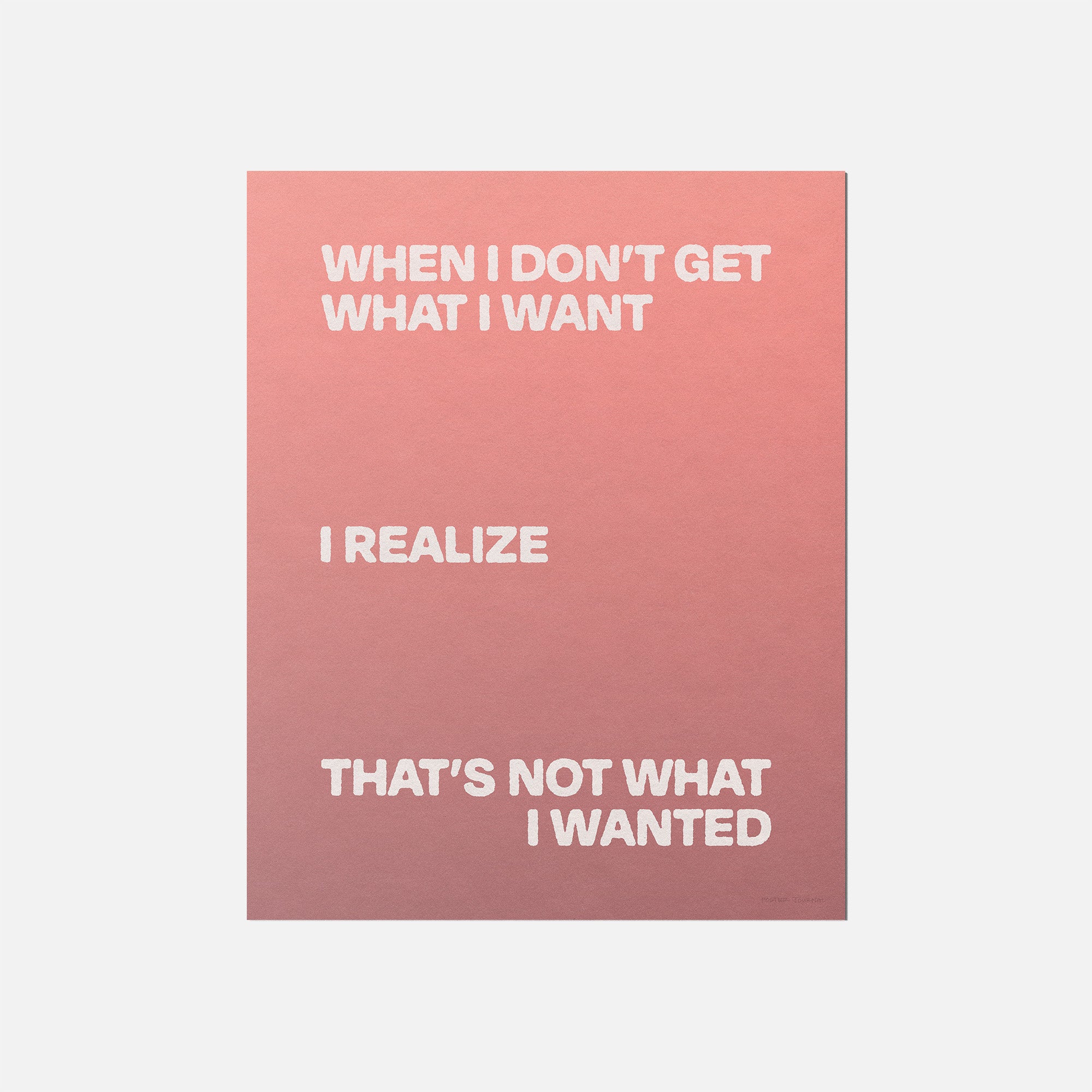 WANTED PRINT