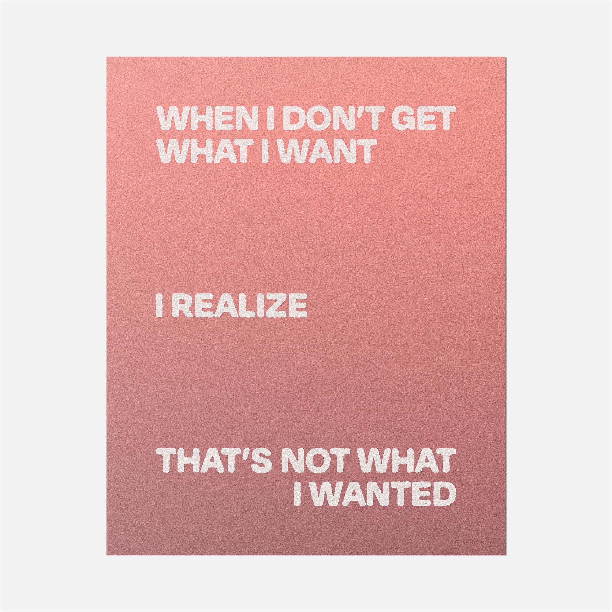WANTED PRINT
