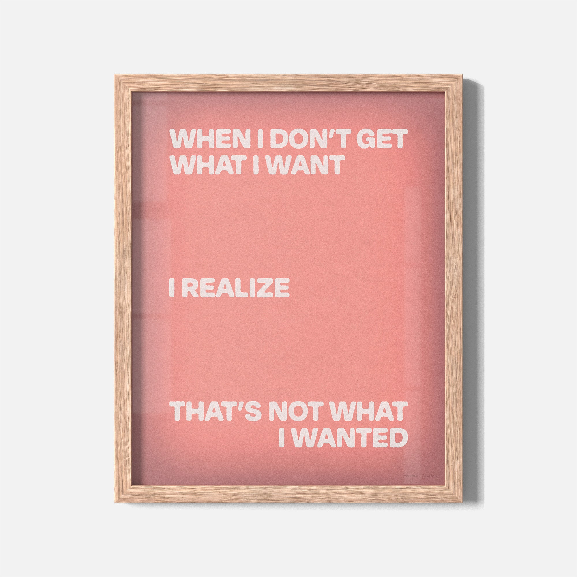 WANTED PRINT