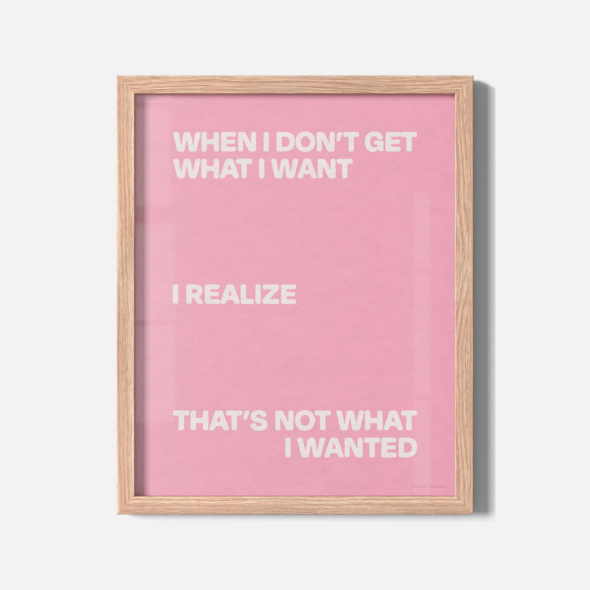 WANTED PRINT