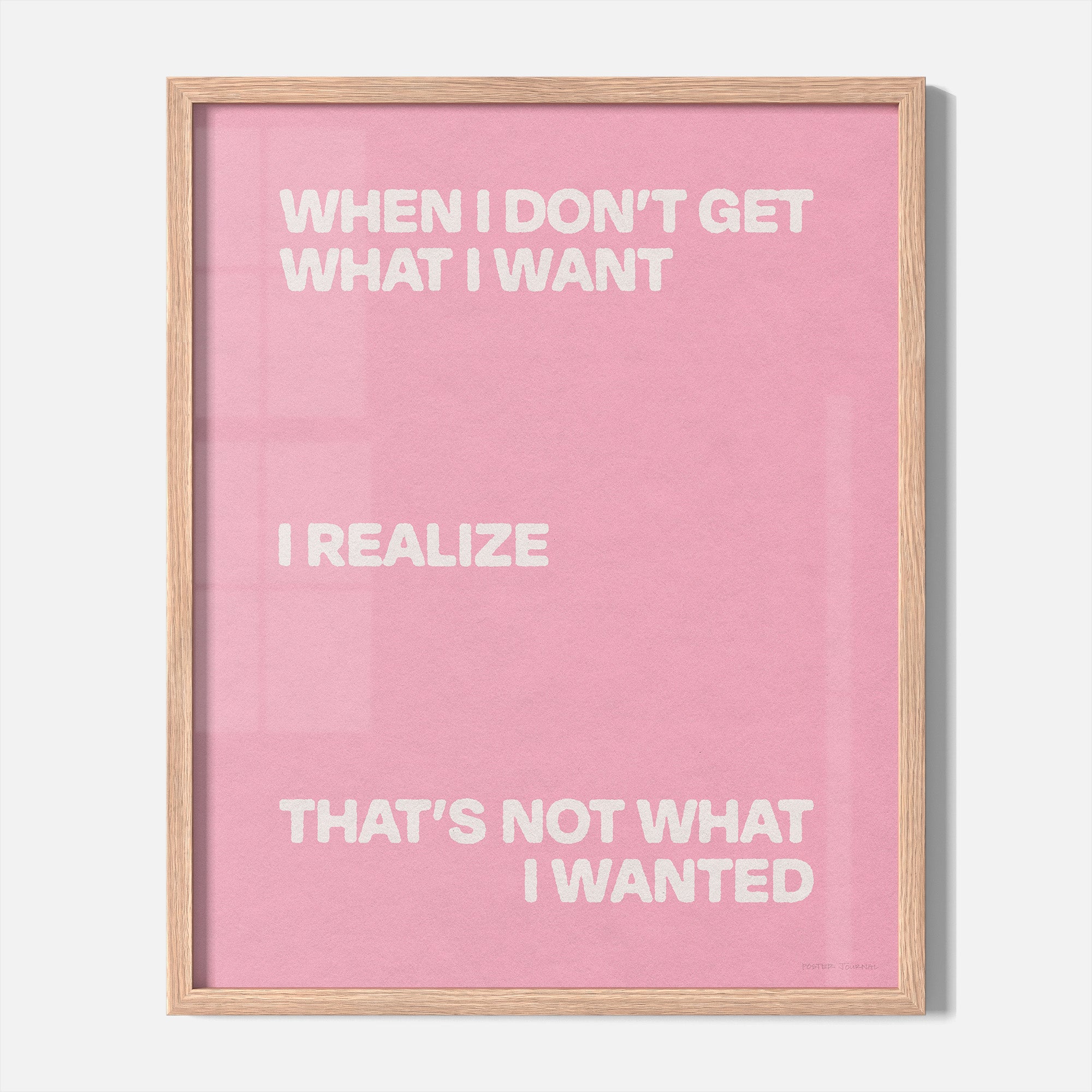 WANTED PRINT