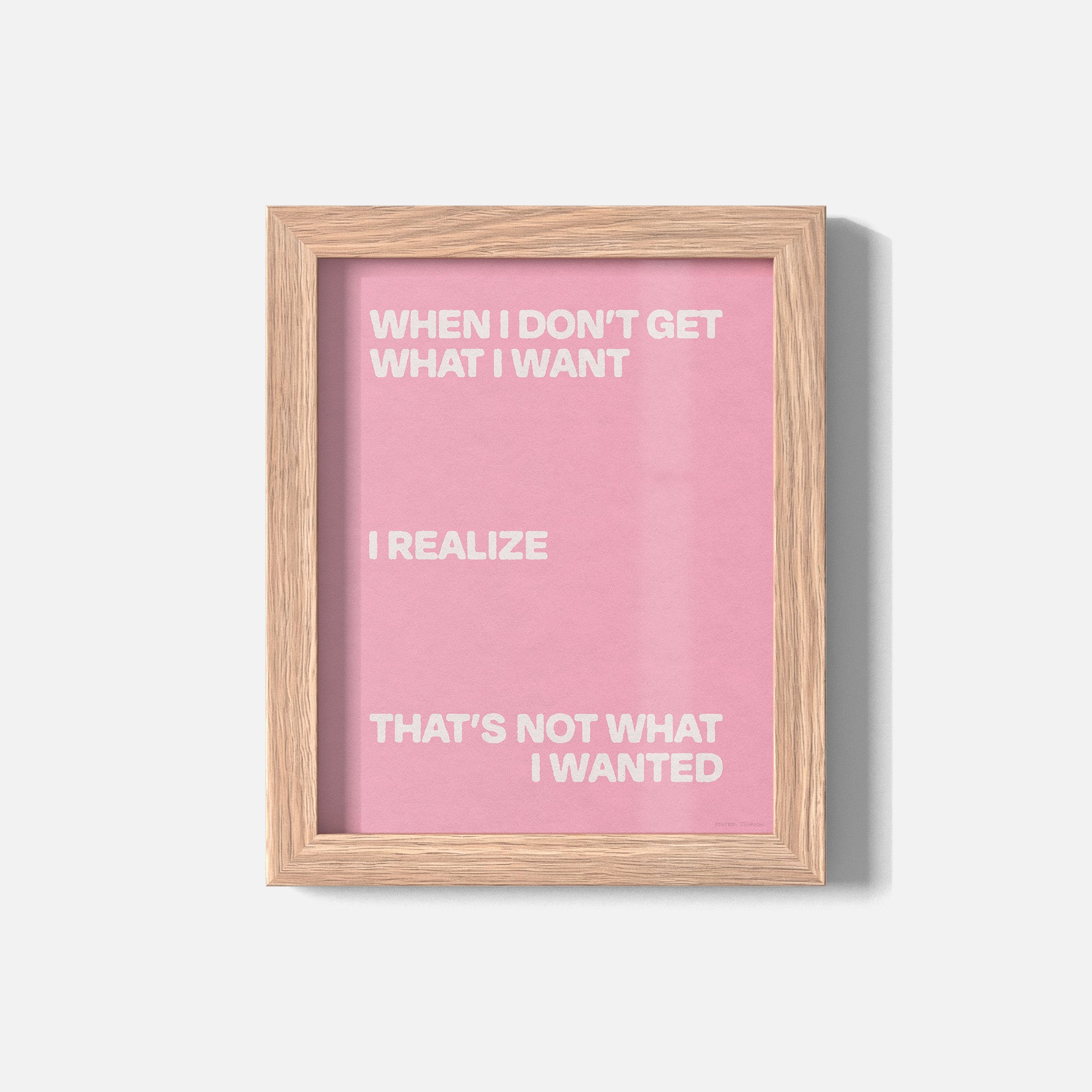 WANTED PRINT