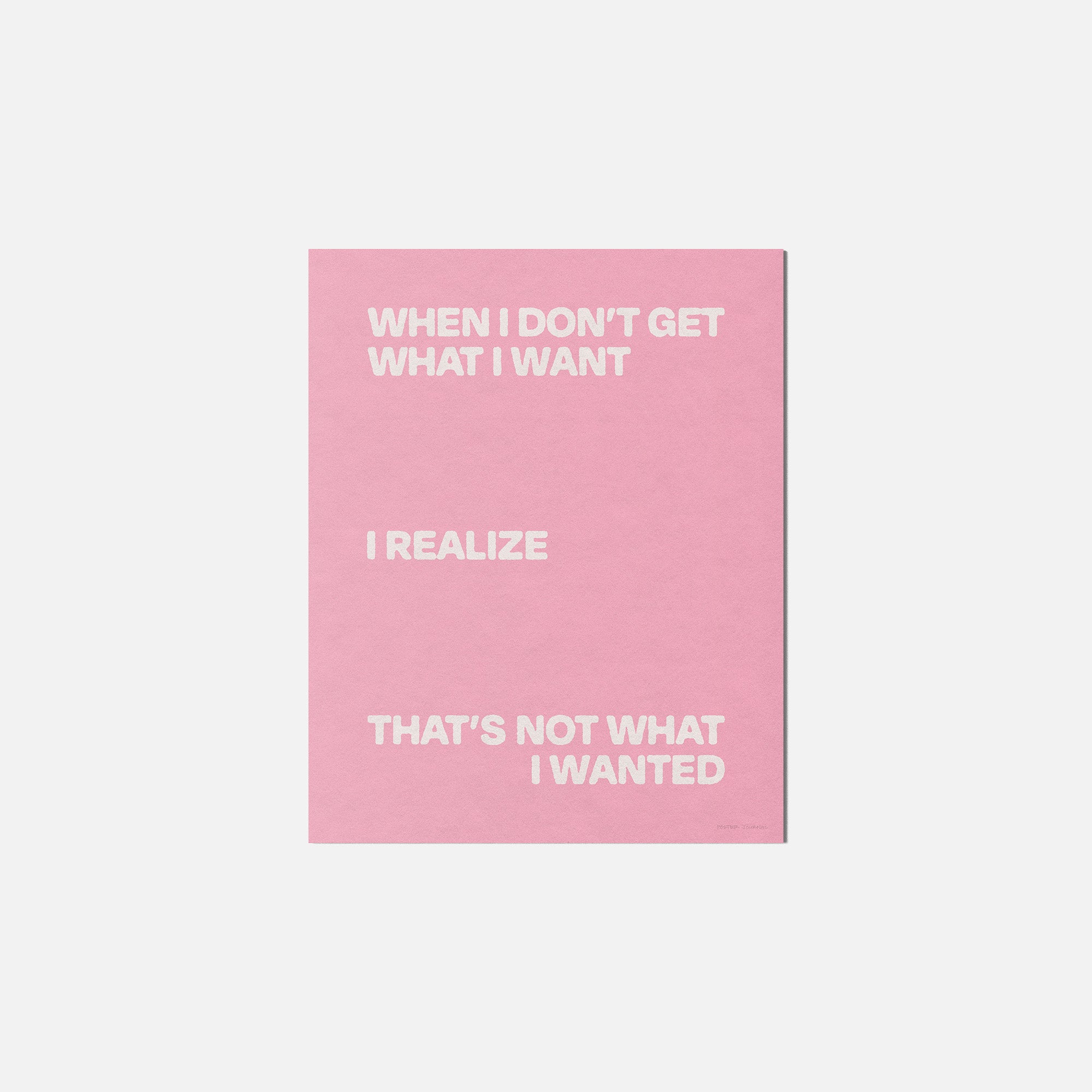 WANTED PRINT
