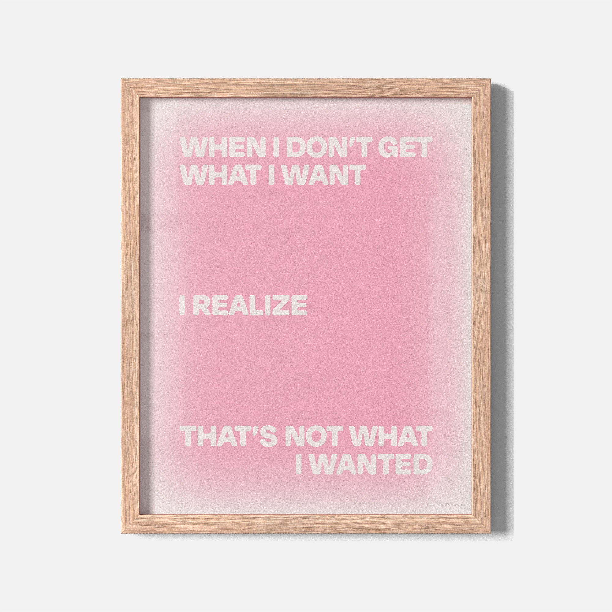 WANTED PRINT