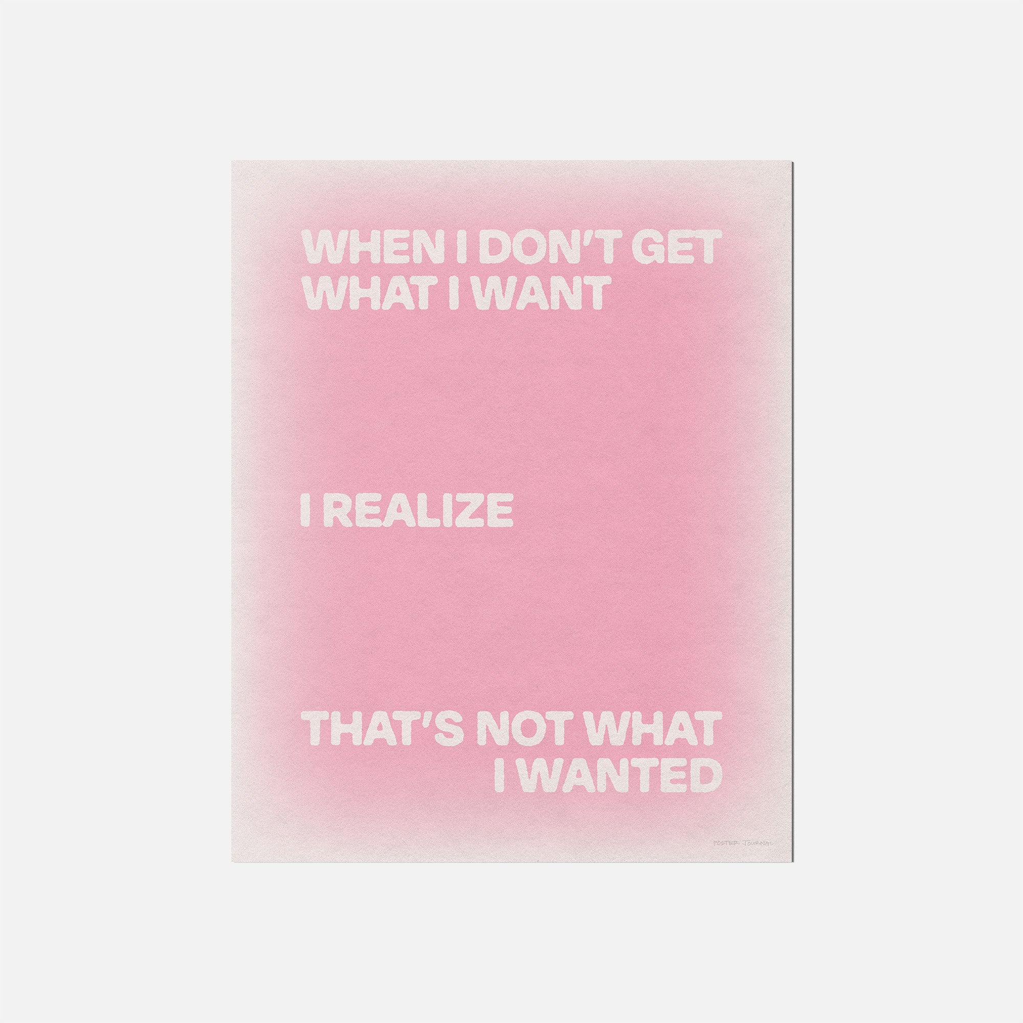 WANTED PRINT