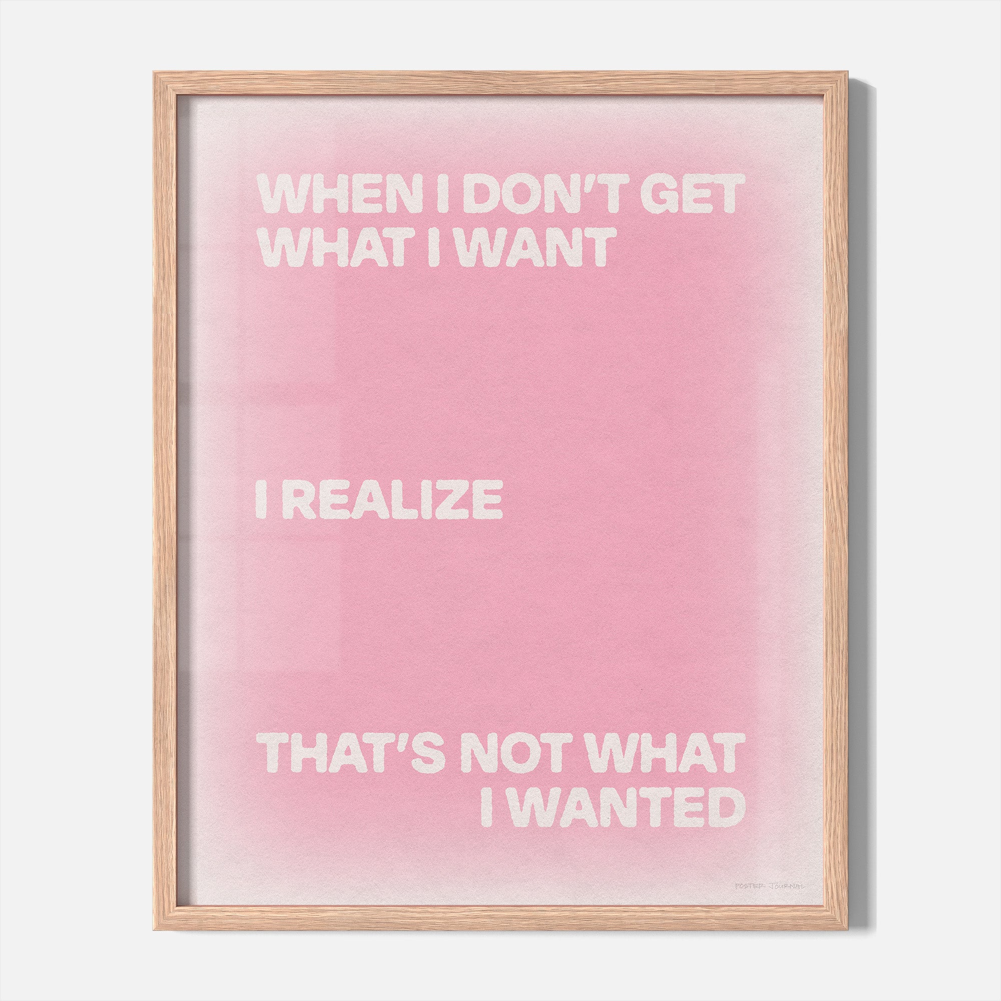 WANTED PRINT