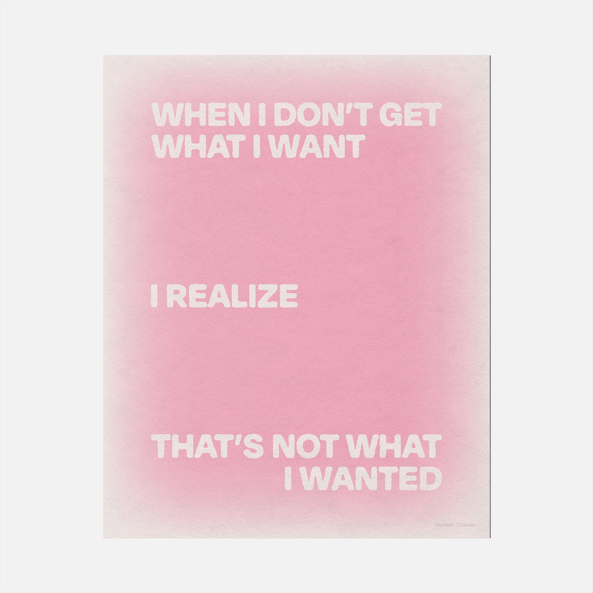 WANTED PRINT