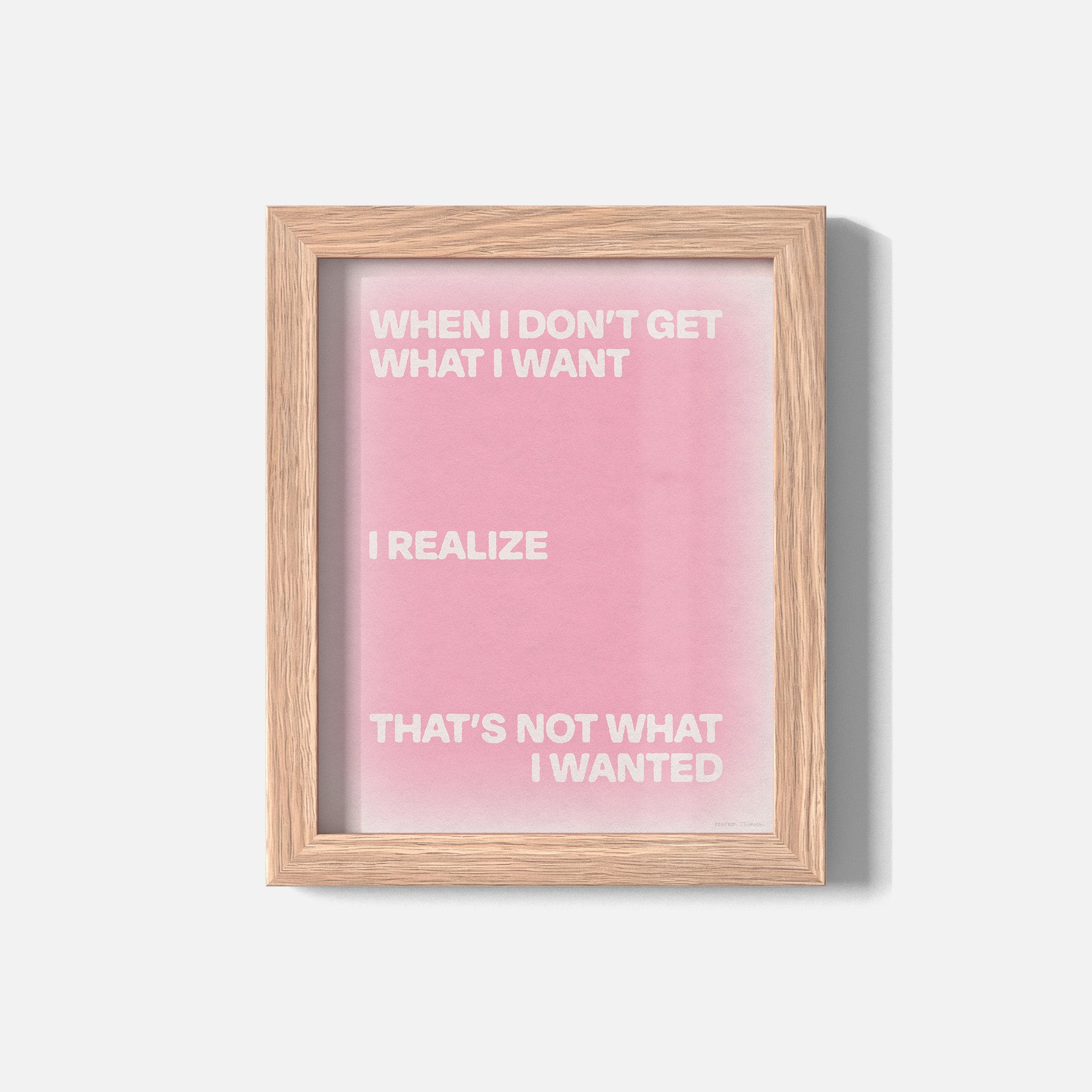 WANTED PRINT