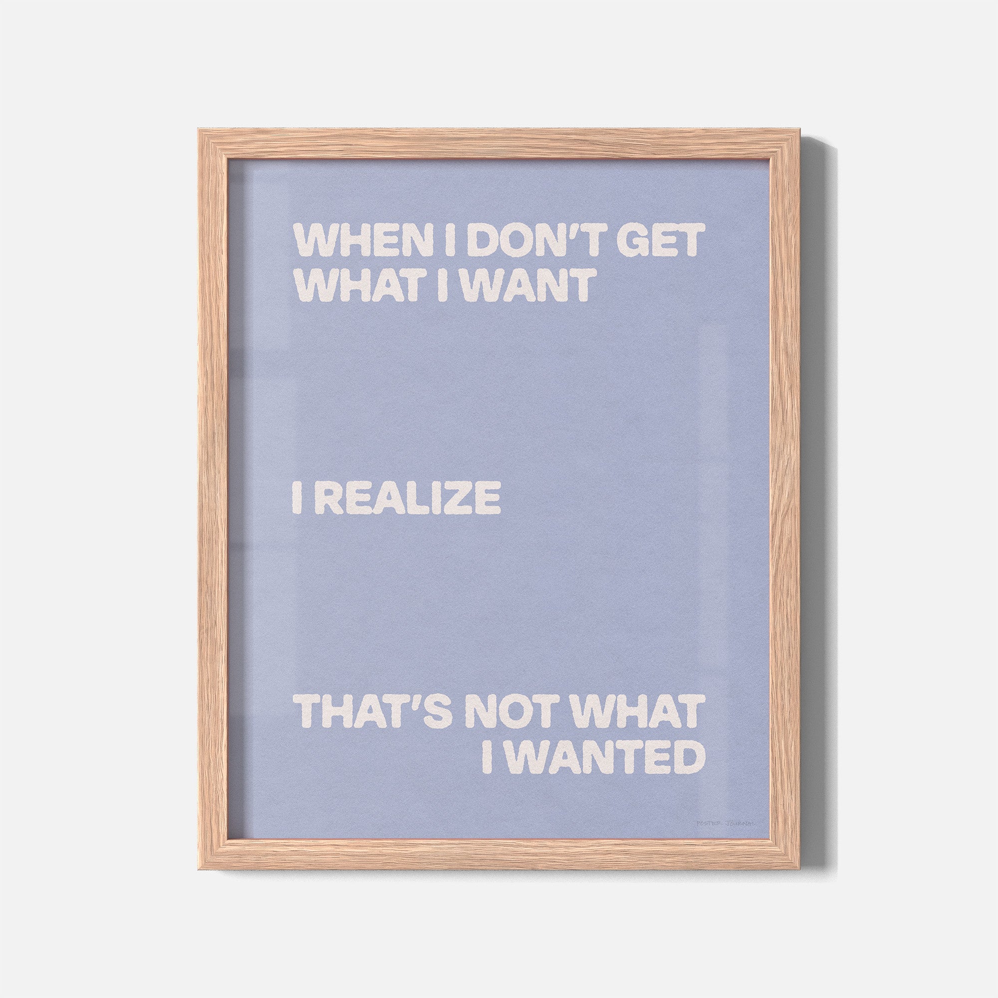 WANTED PRINT
