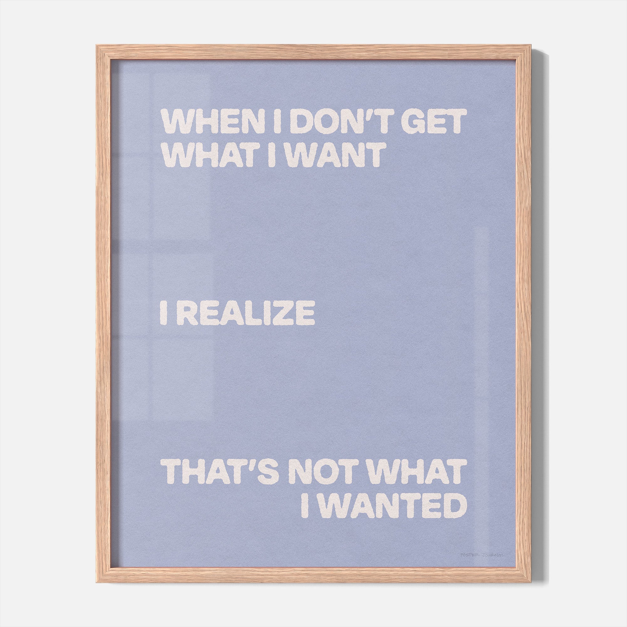 WANTED PRINT