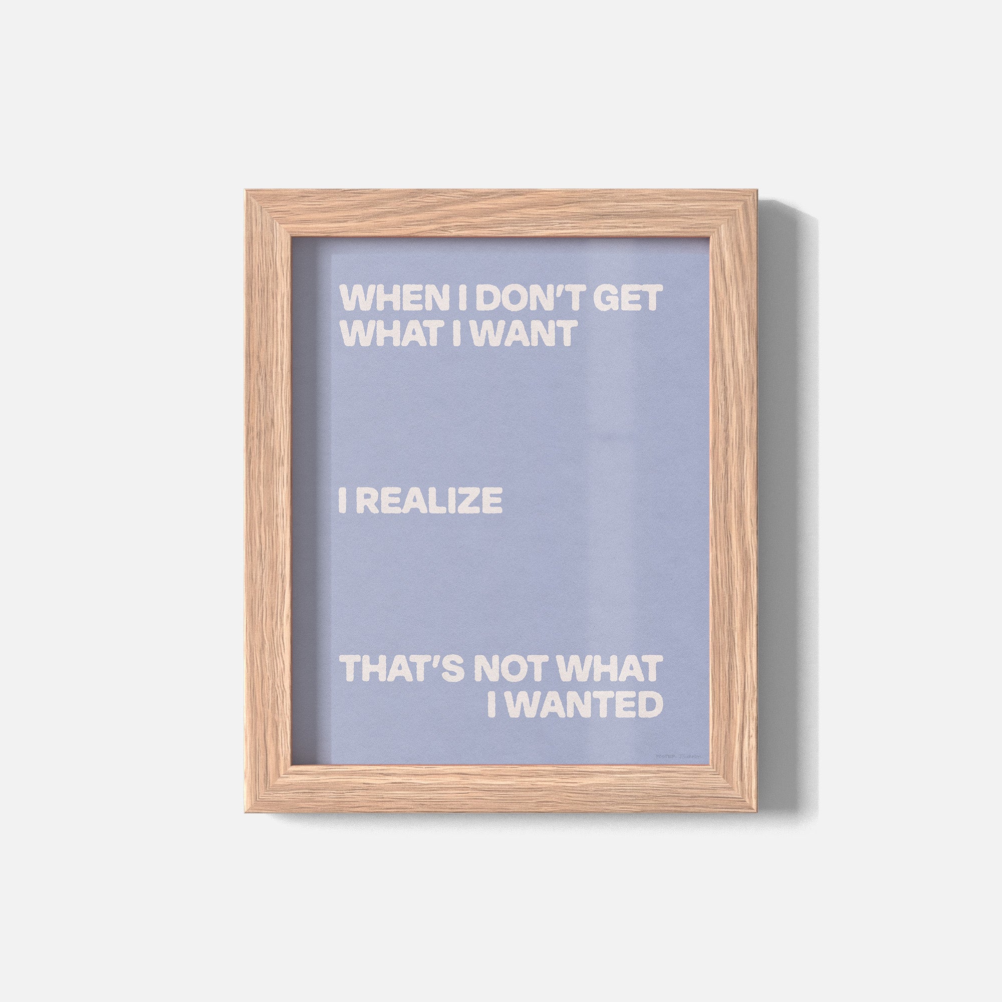 WANTED PRINT