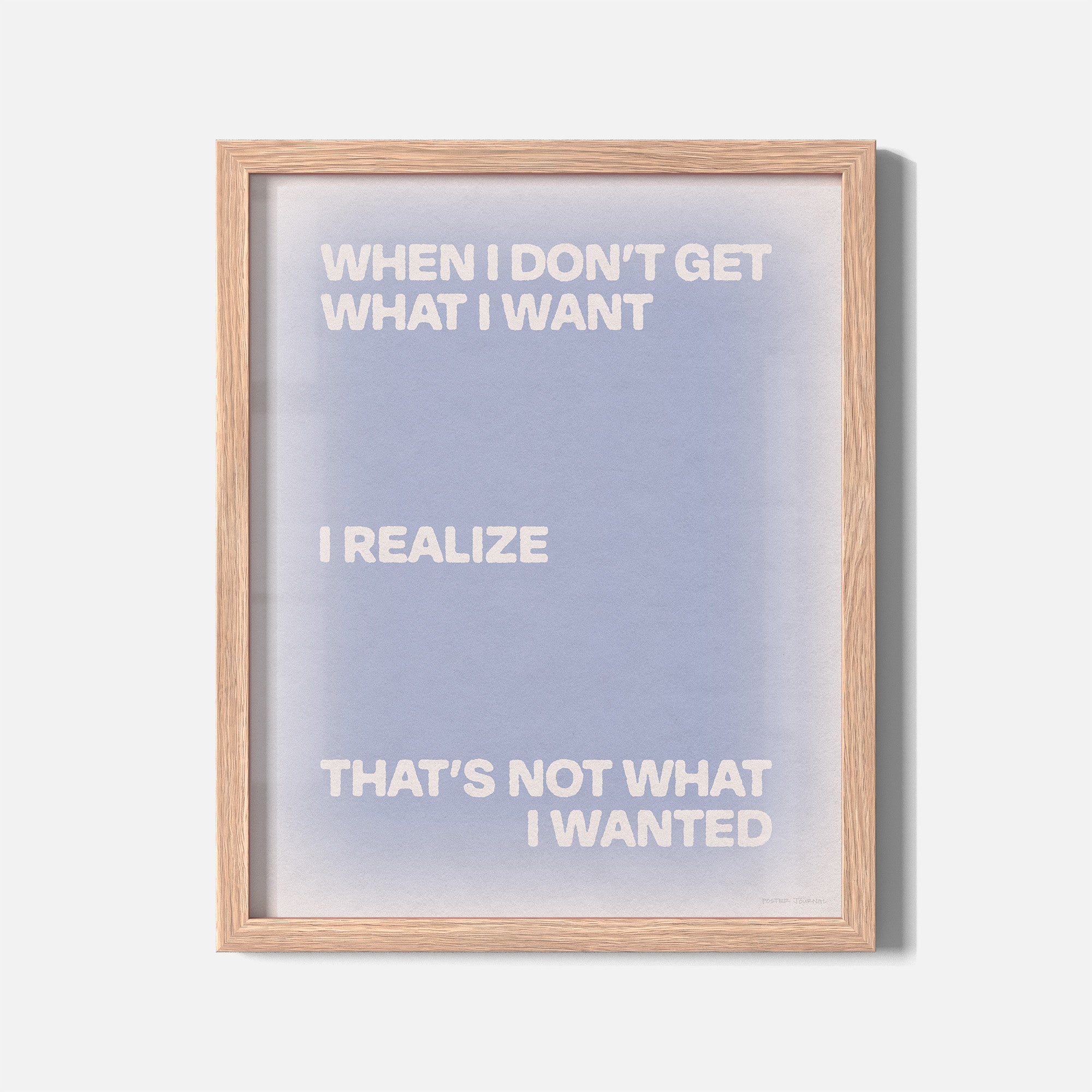 WANTED PRINT