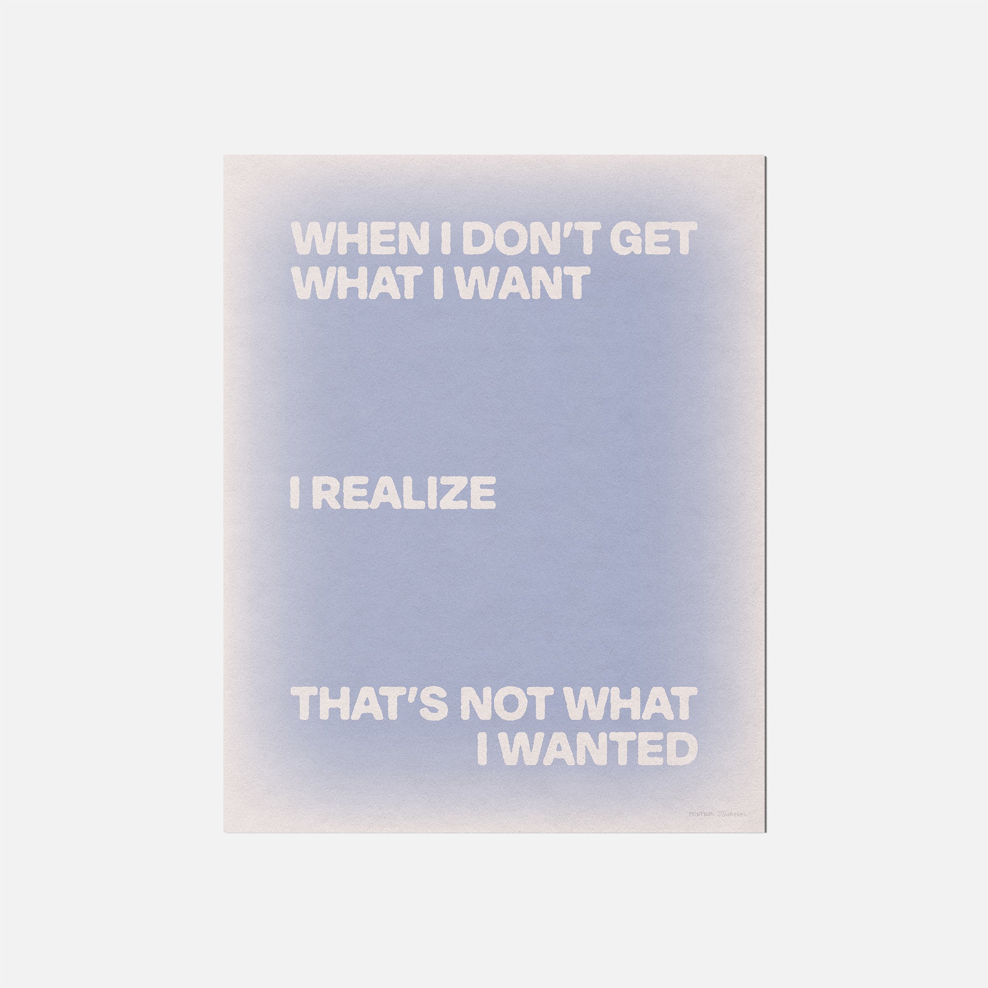 WANTED PRINT