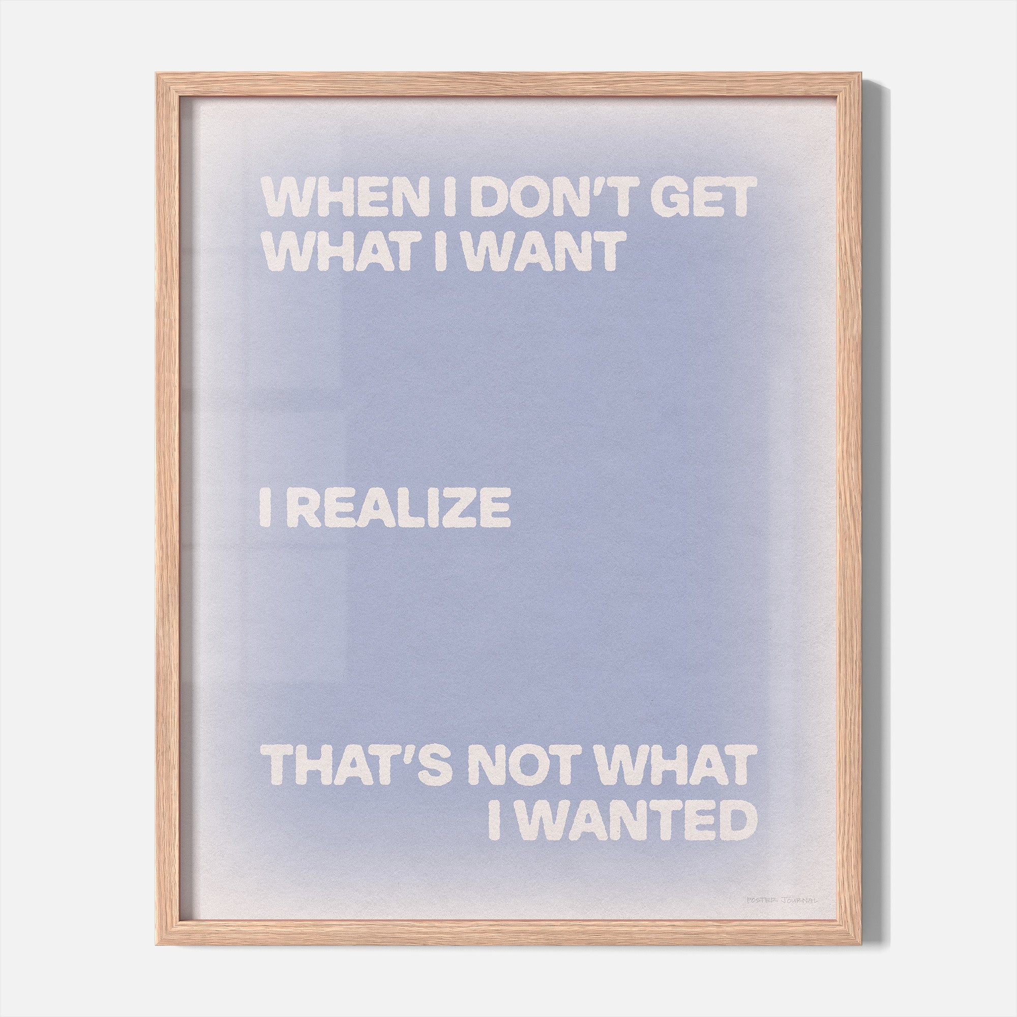 WANTED PRINT