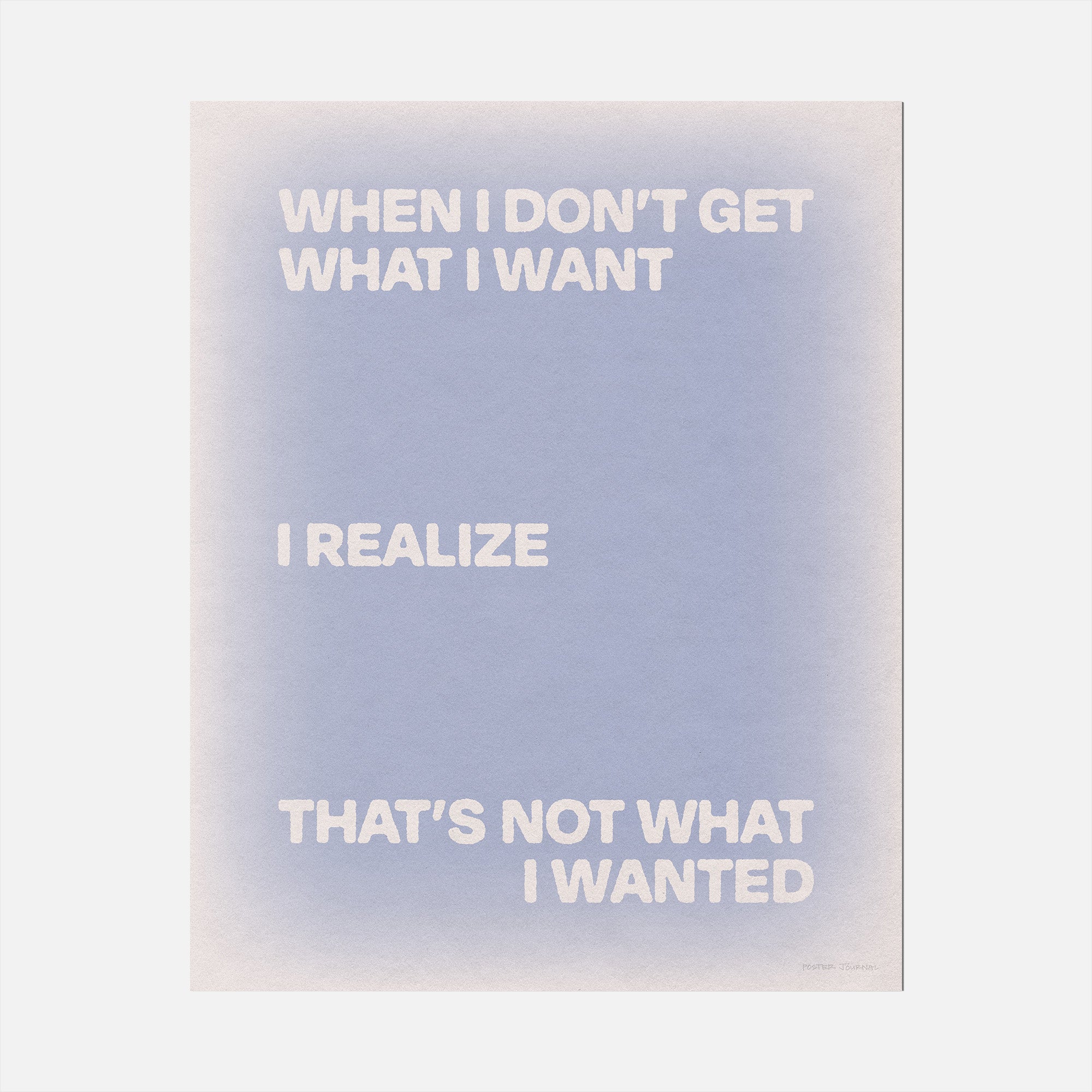 WANTED PRINT