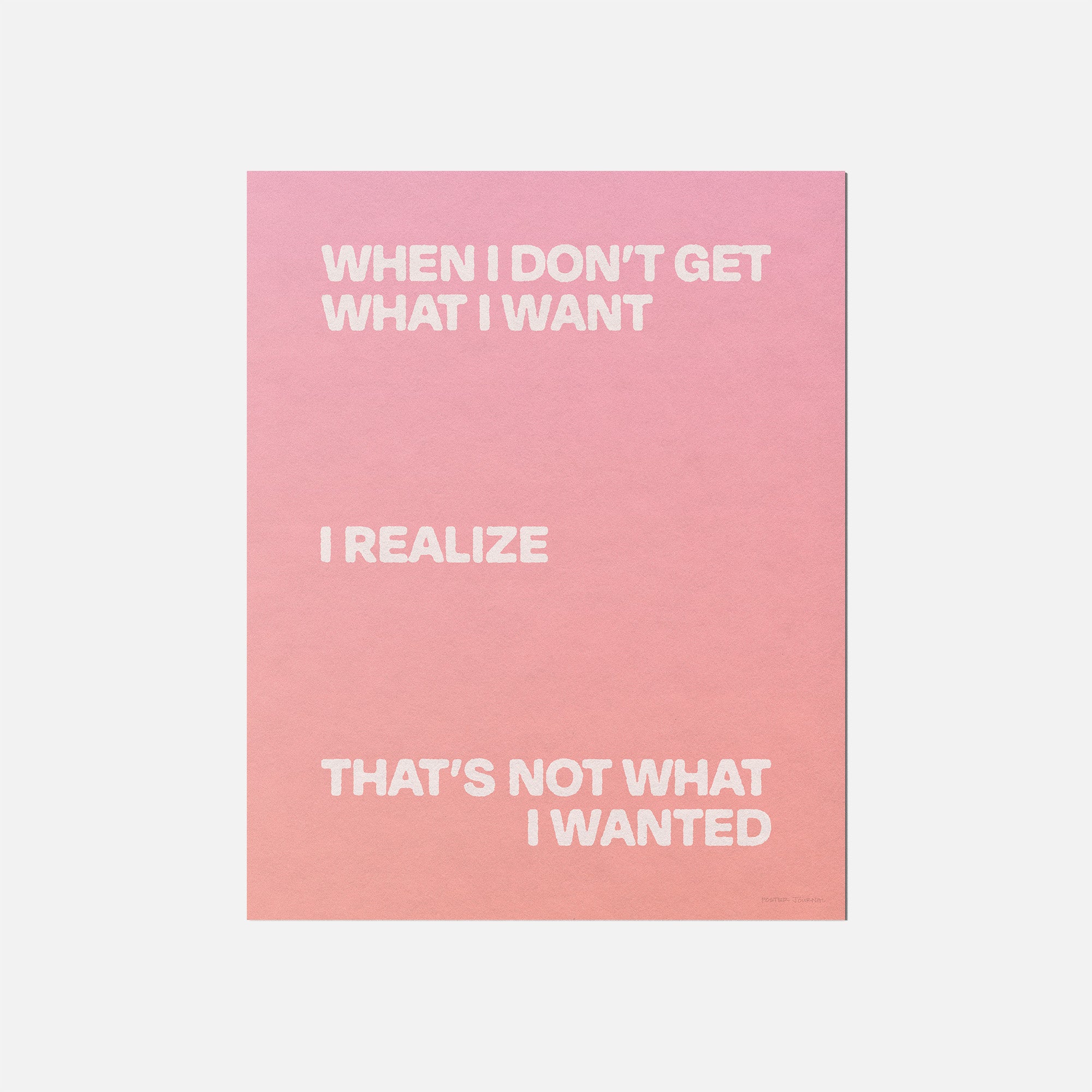 WANTED PRINT