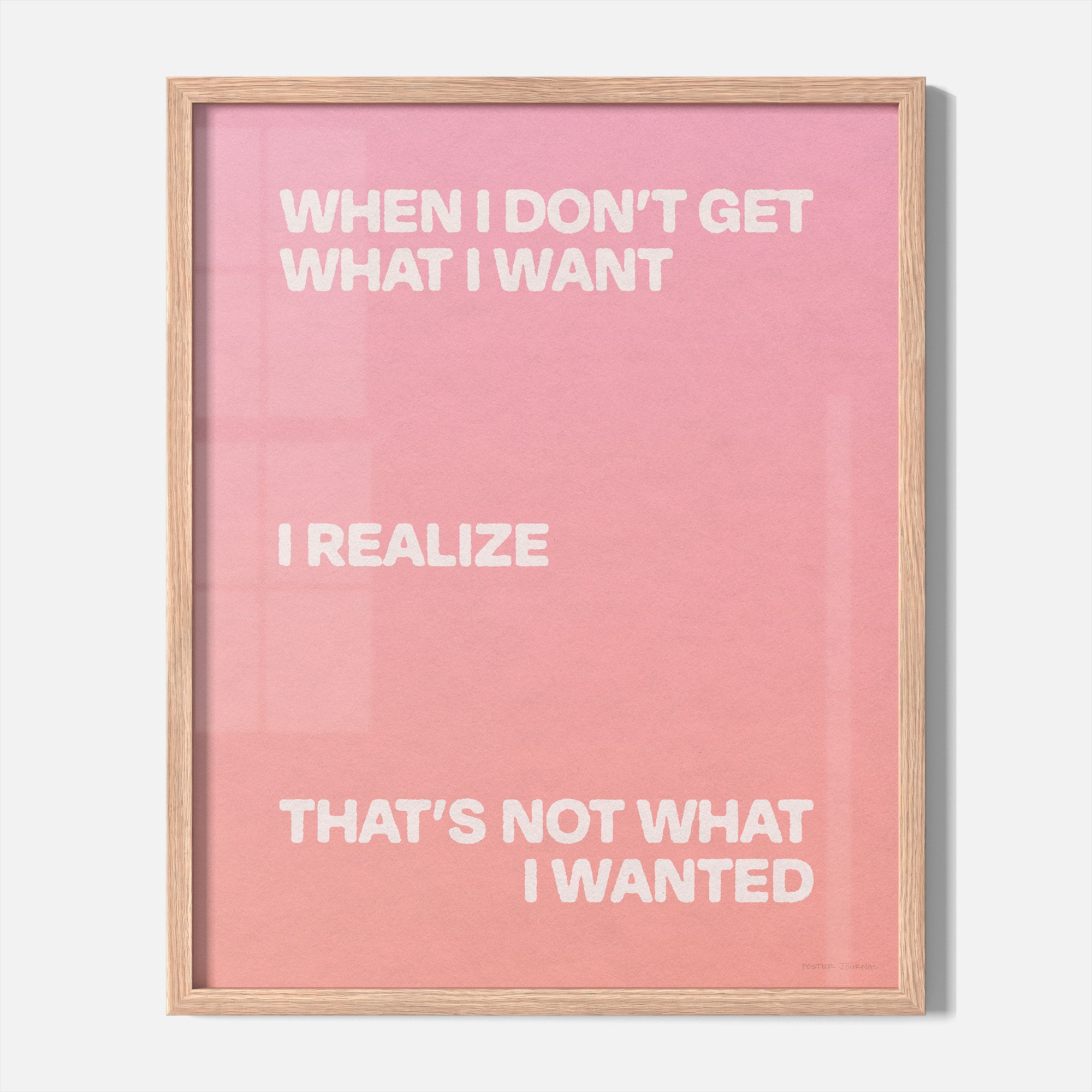 WANTED PRINT