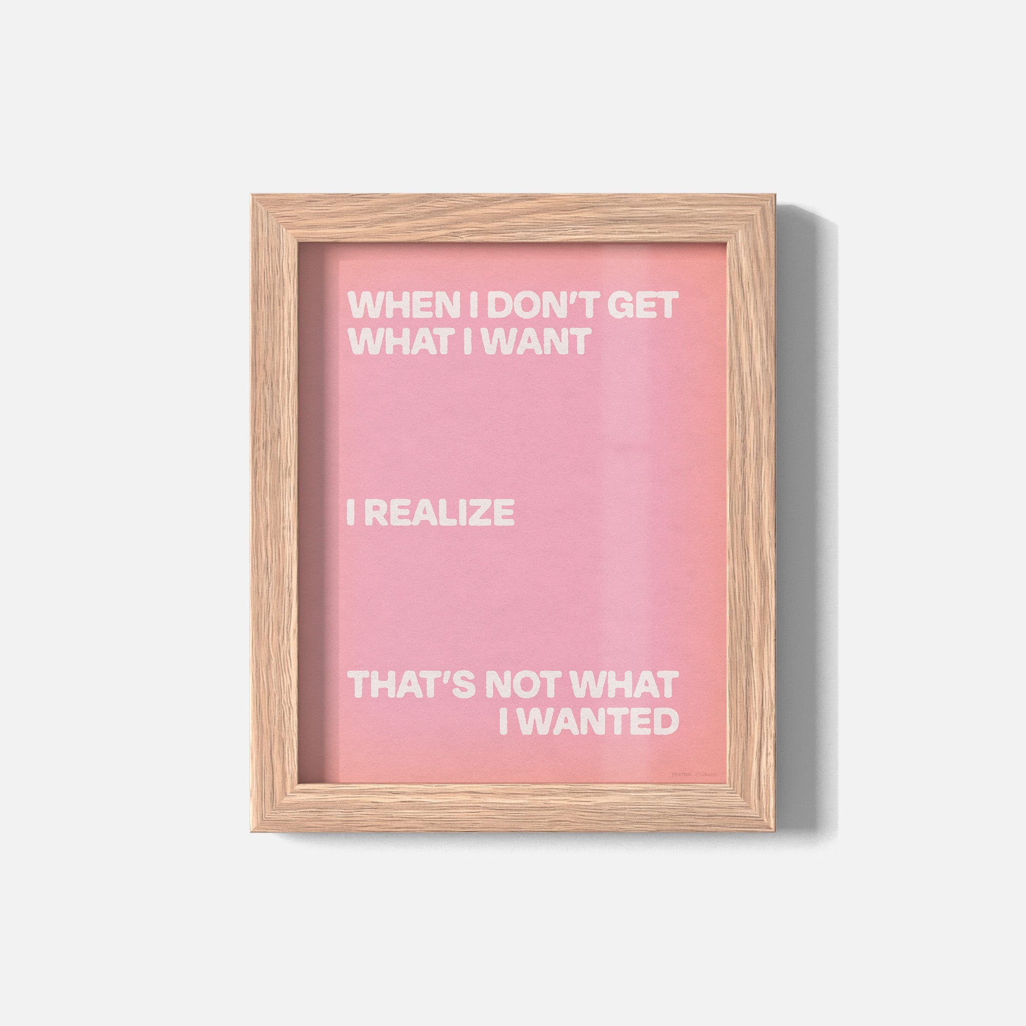WANTED PRINT