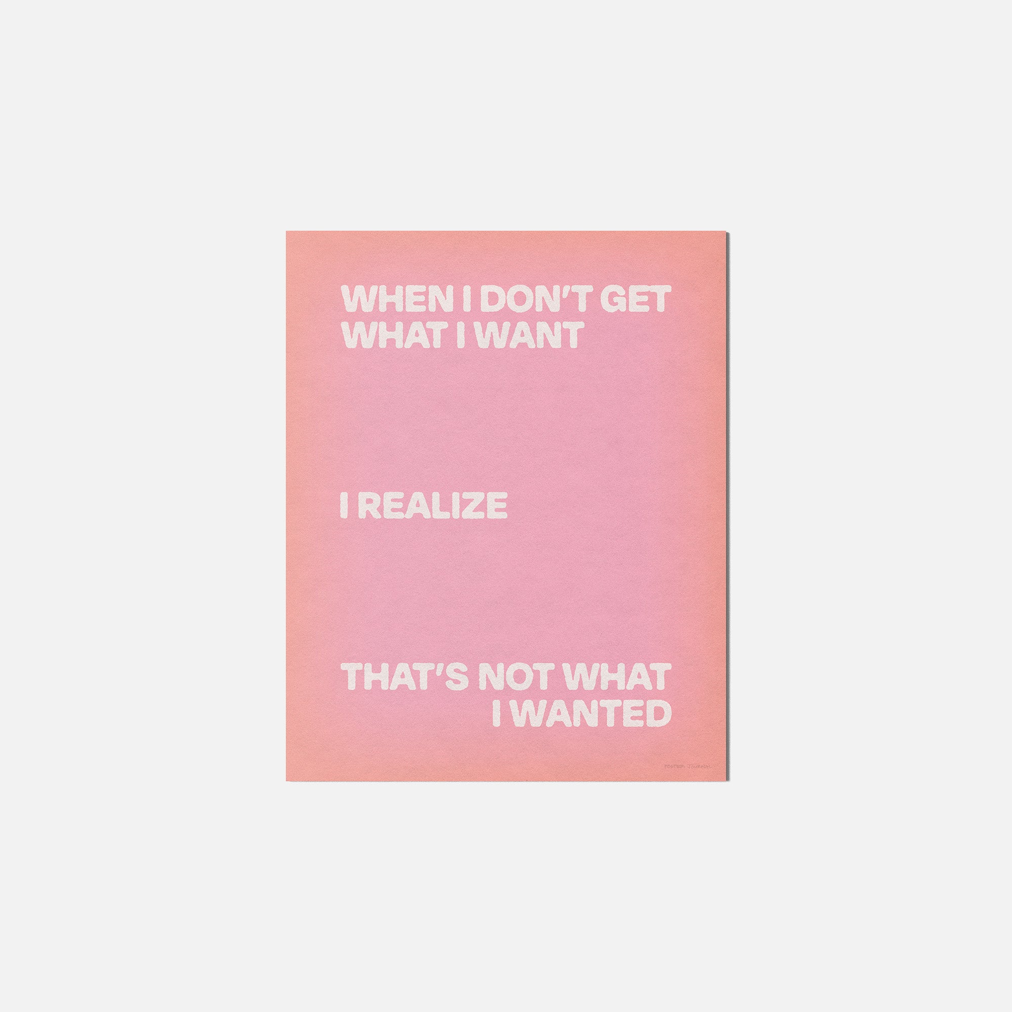 WANTED PRINT