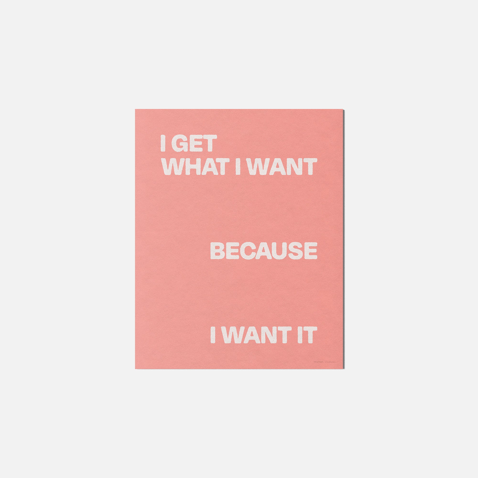 WANT PRINT